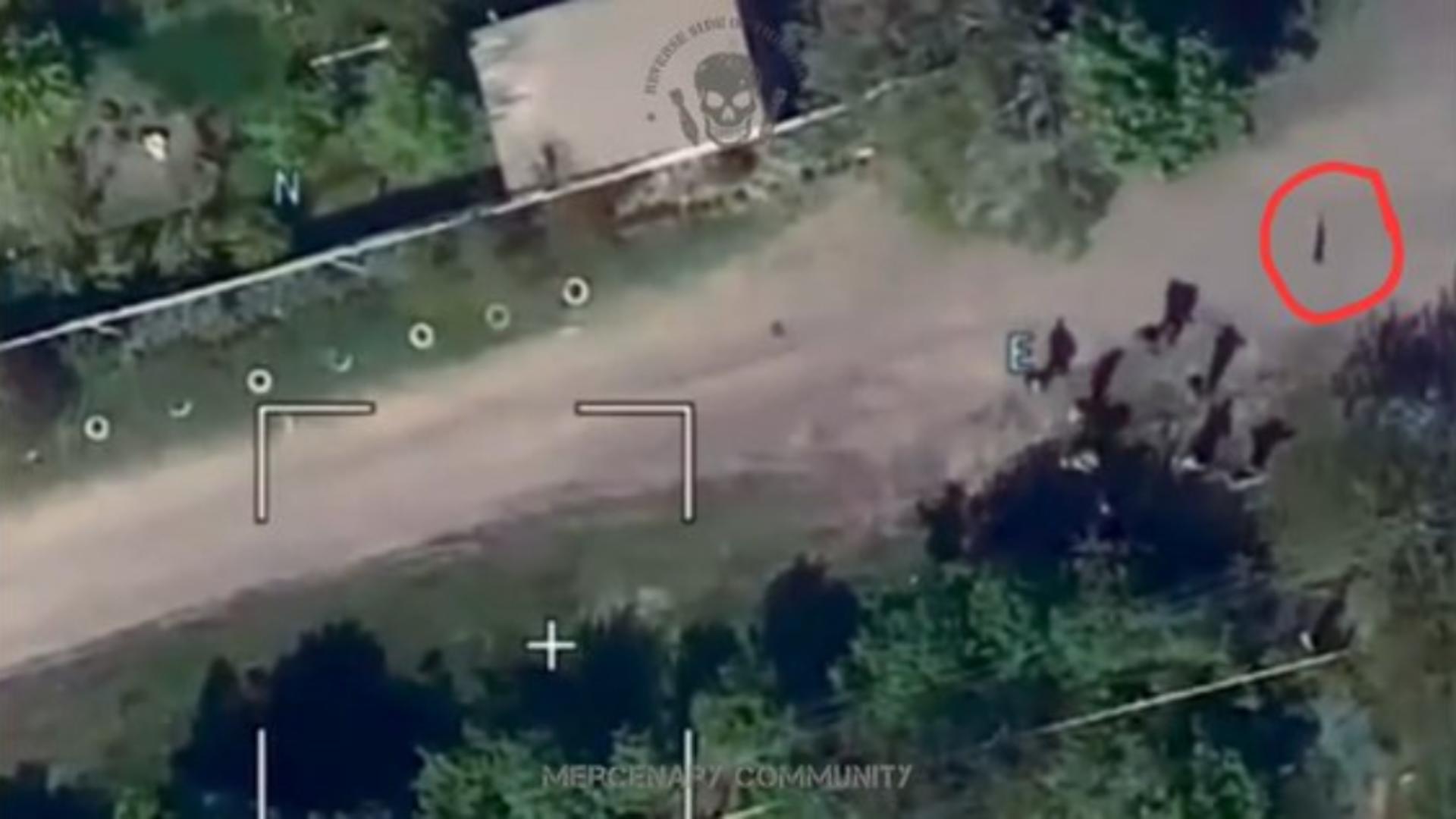 O dronă rusească a lovit soldați urcaineni! 