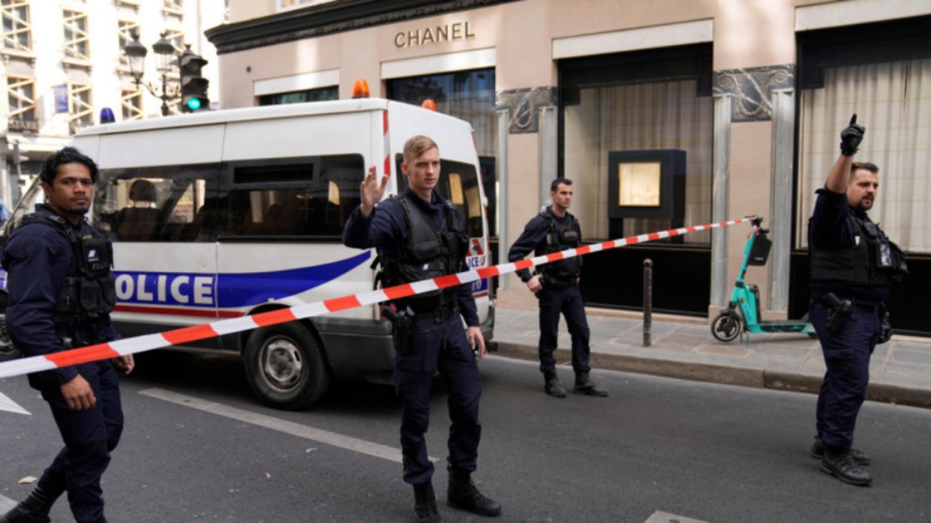 Jaf într-un magazin de lux din Paris / Foto: Profi Media