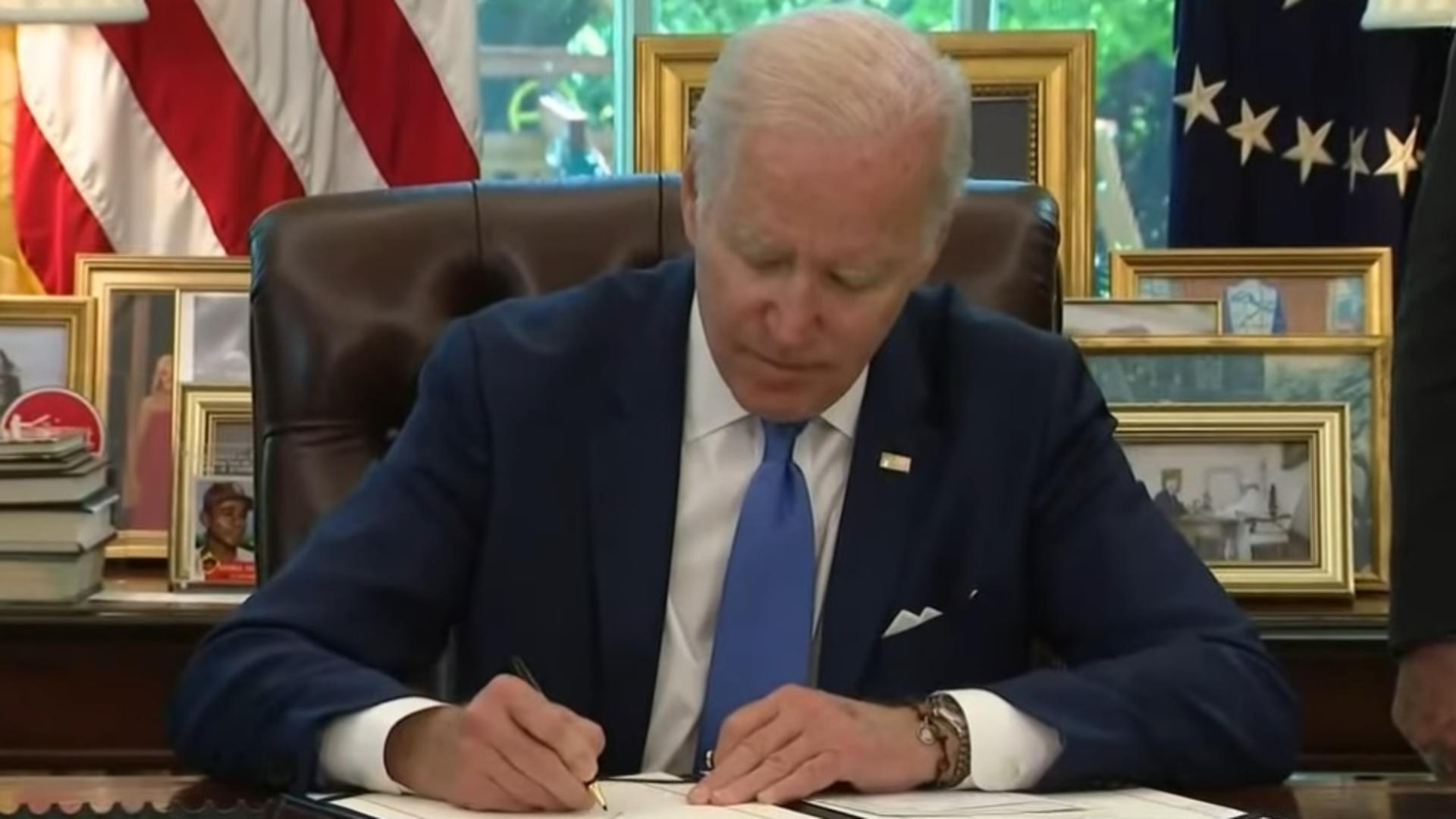 Joe Biden (captură video Potus)