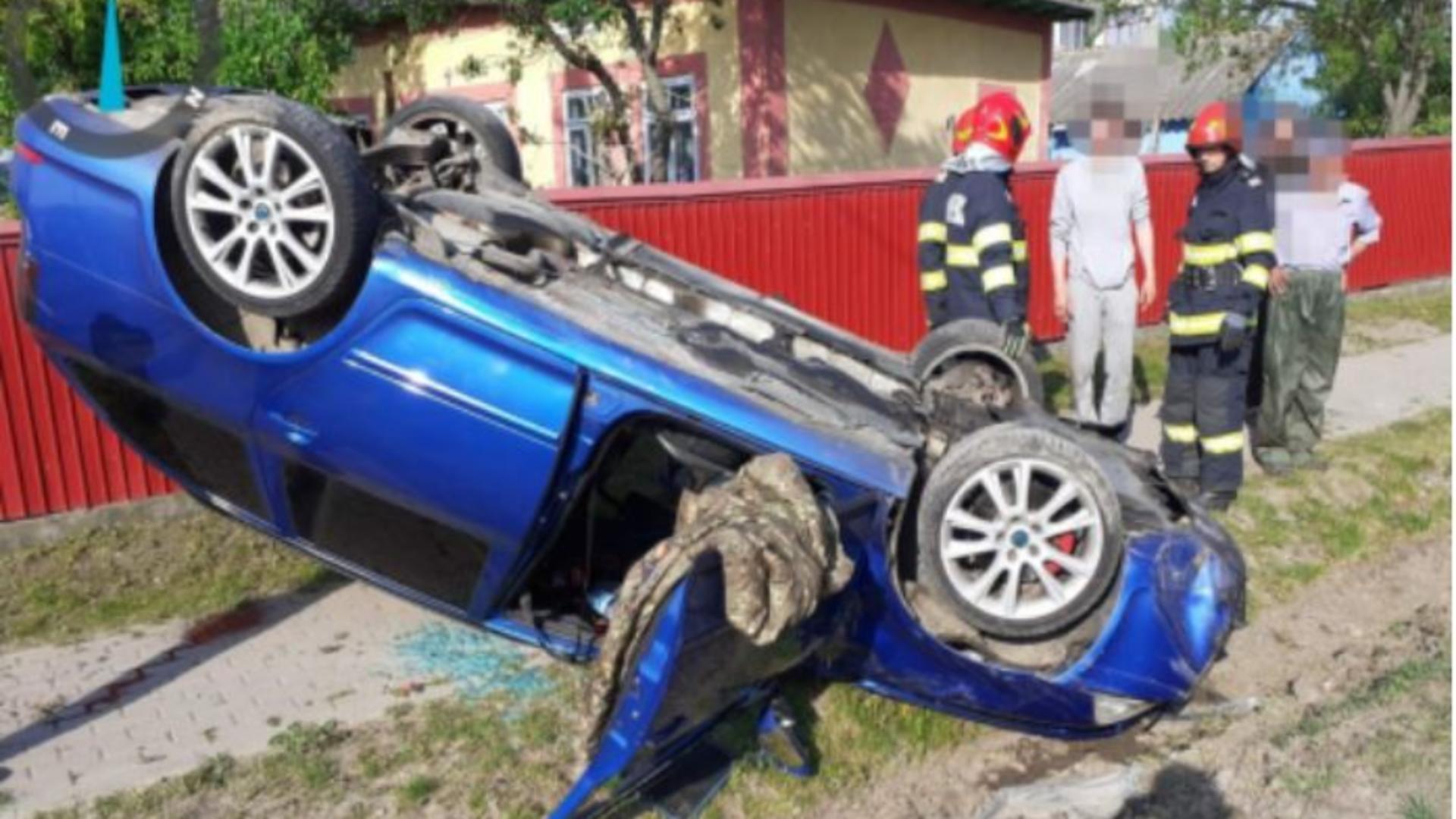 Accident cumplit în Botoșani