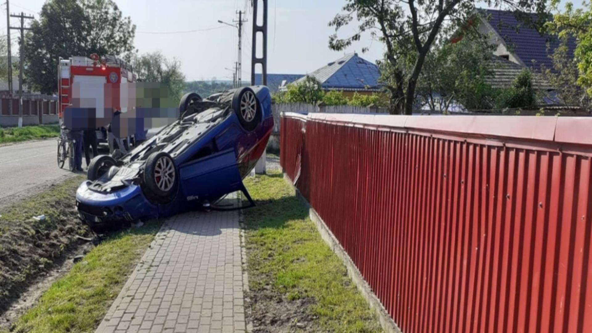 Accident cumplit în Botoșani