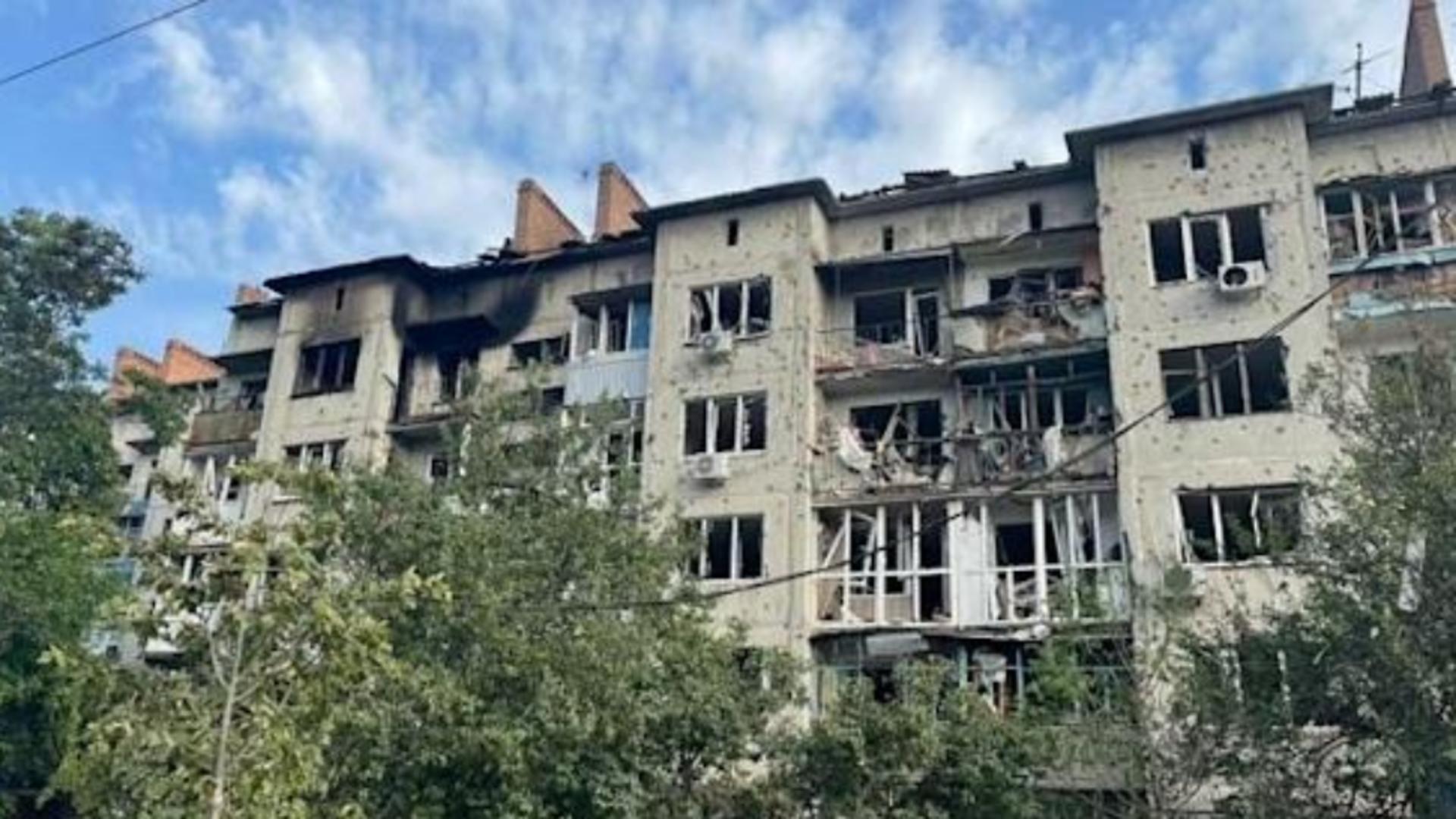 HARTA luptelor din estul Ucrainei - Rusia a bombardat „mișelește” o zonă rezidențială