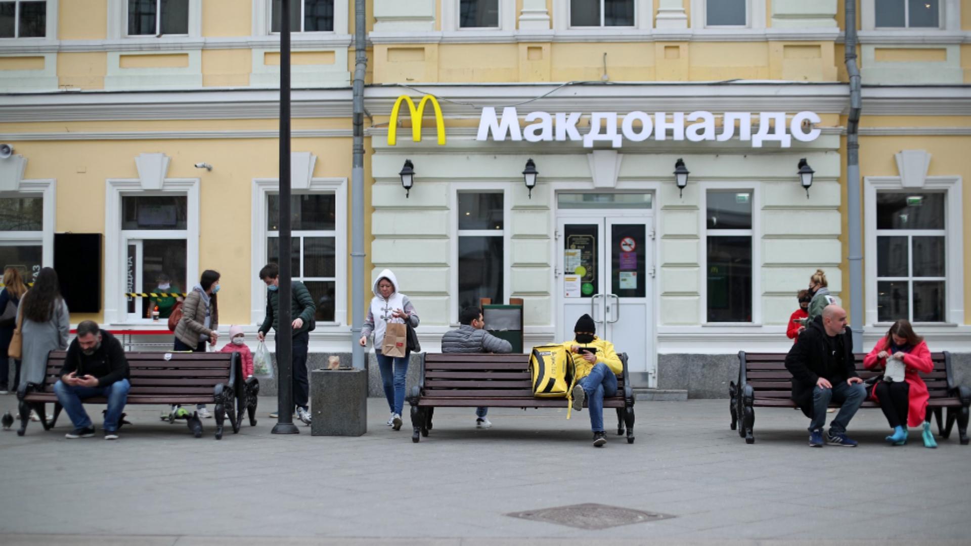 Americanii pleacă din Rusia, dar restaurantele rămân. Foto/Profimedia