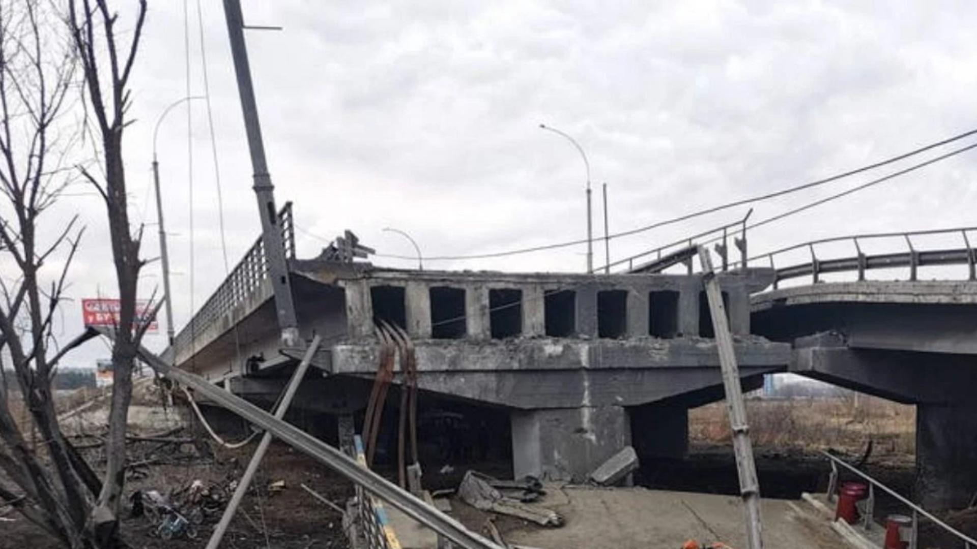 Război Ucraina - DOVADA neputinței Armatei Ruse: Poduri distruse, pentru a opri contraofensiva forțelor ucrainene