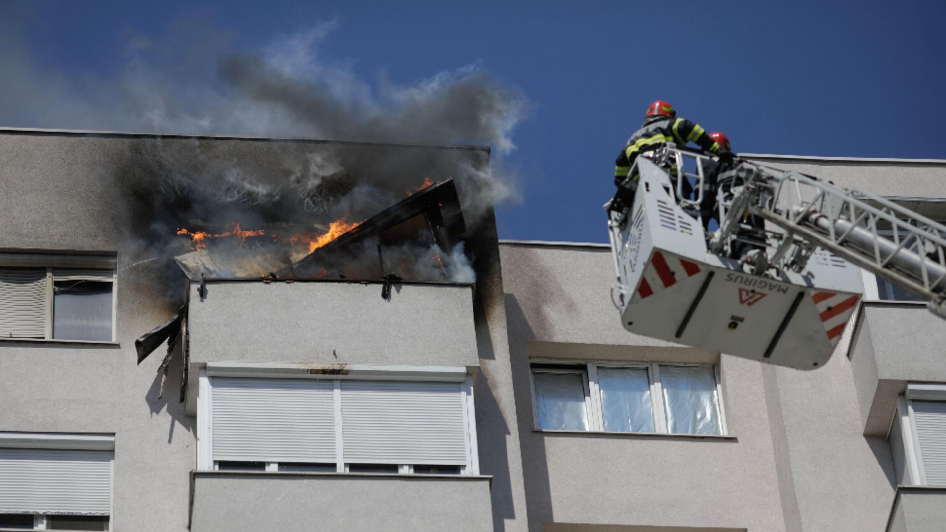 Incendiu în Braşov / Sursa foto: Arhivă Profi Media