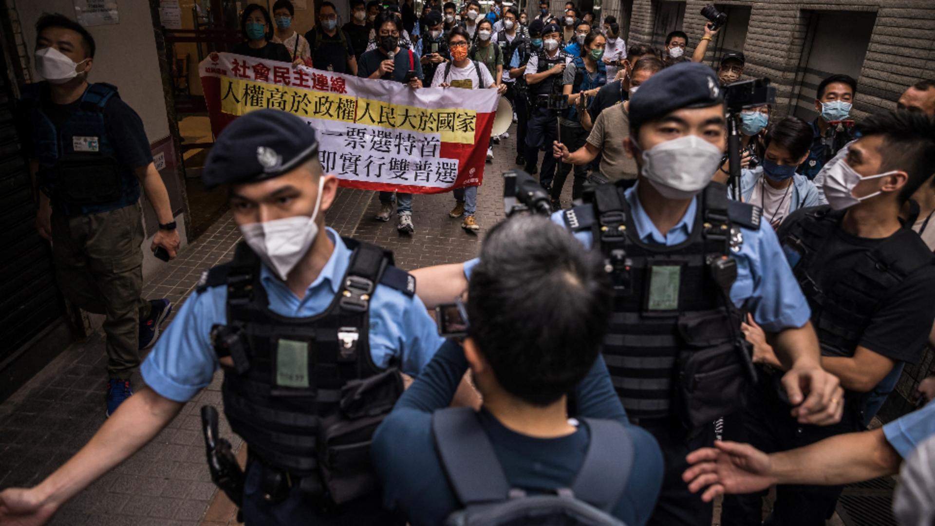 Protest în Beijing / Sursa foto: Profi Media