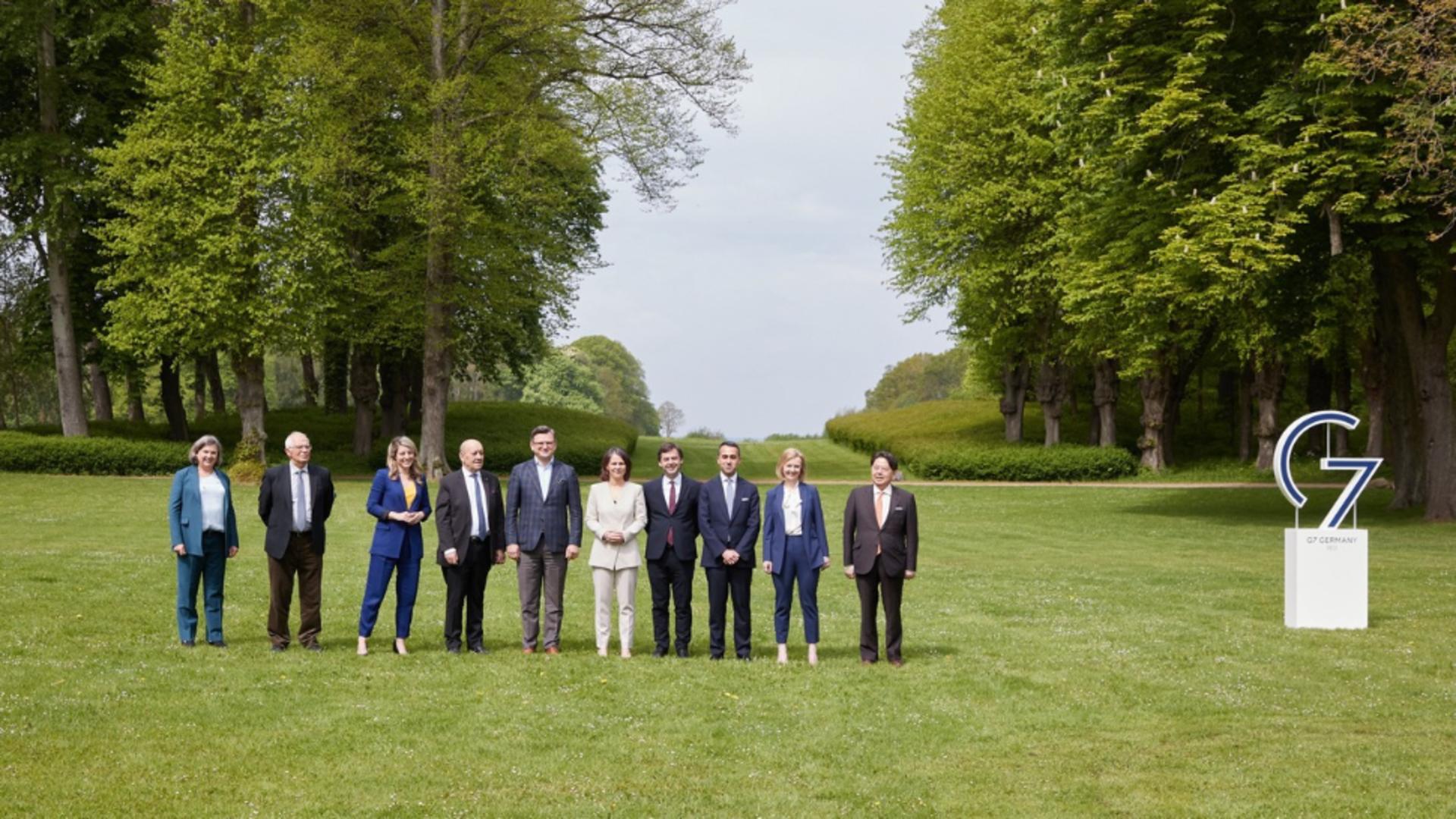 Miniștrii de Externe G7/ Profimedia