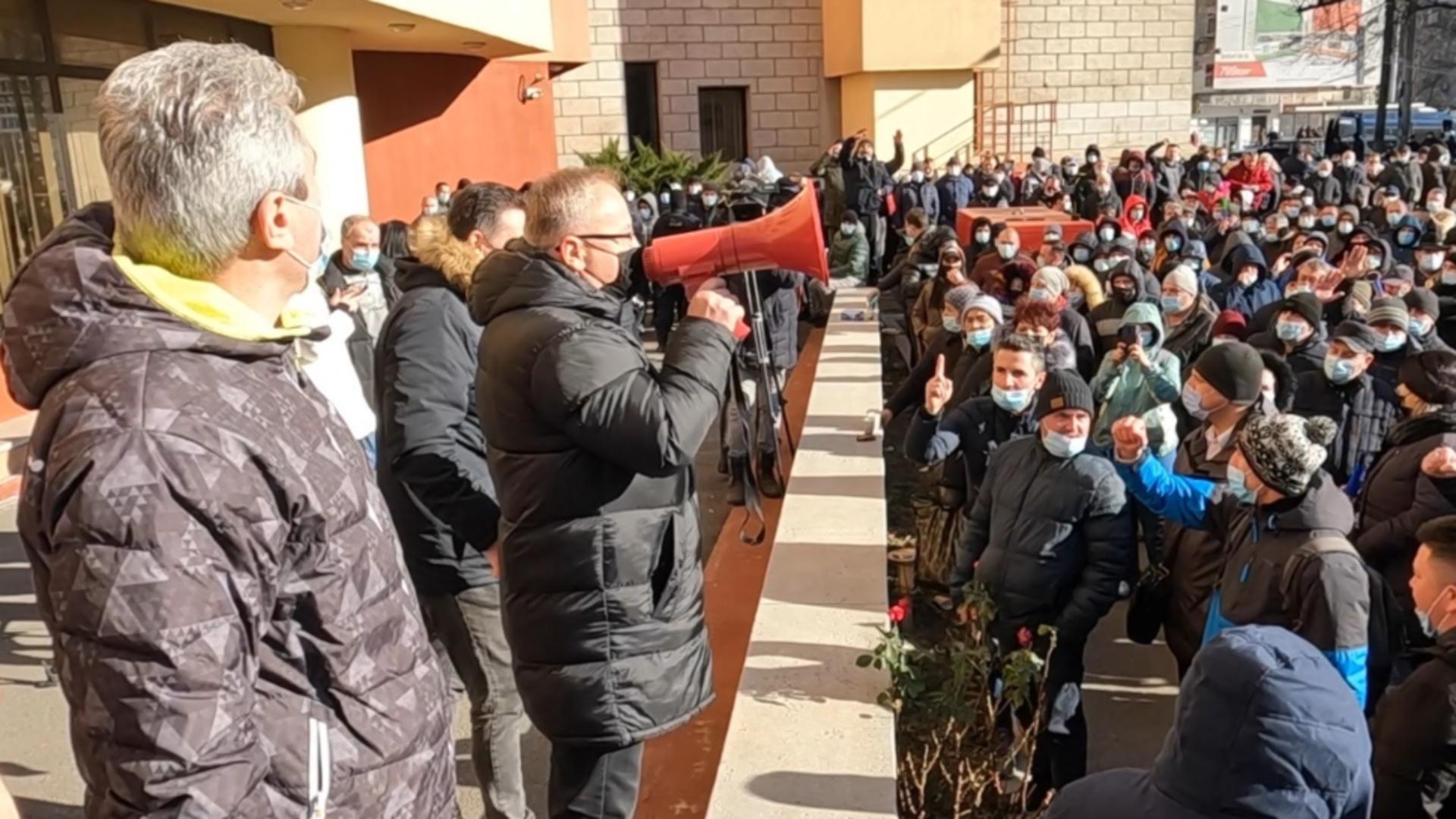 Protest STB (arhivă - foto: sindicatul STB)