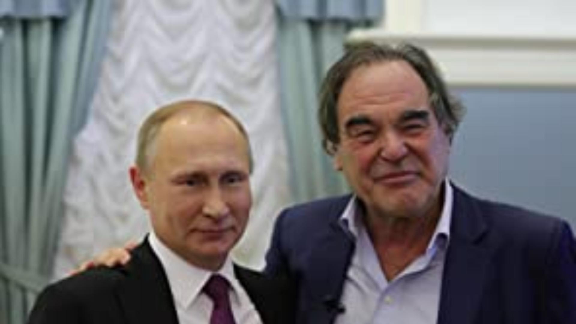 Vladimir Putin și Oliver Stone