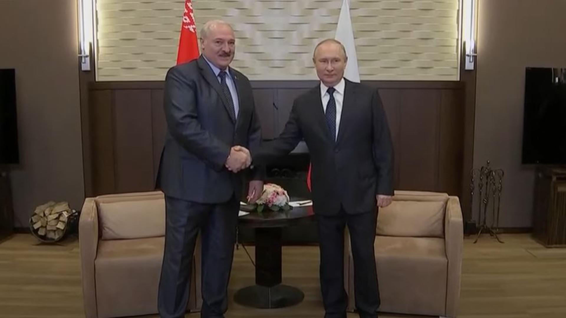 Putin si Lukasenko