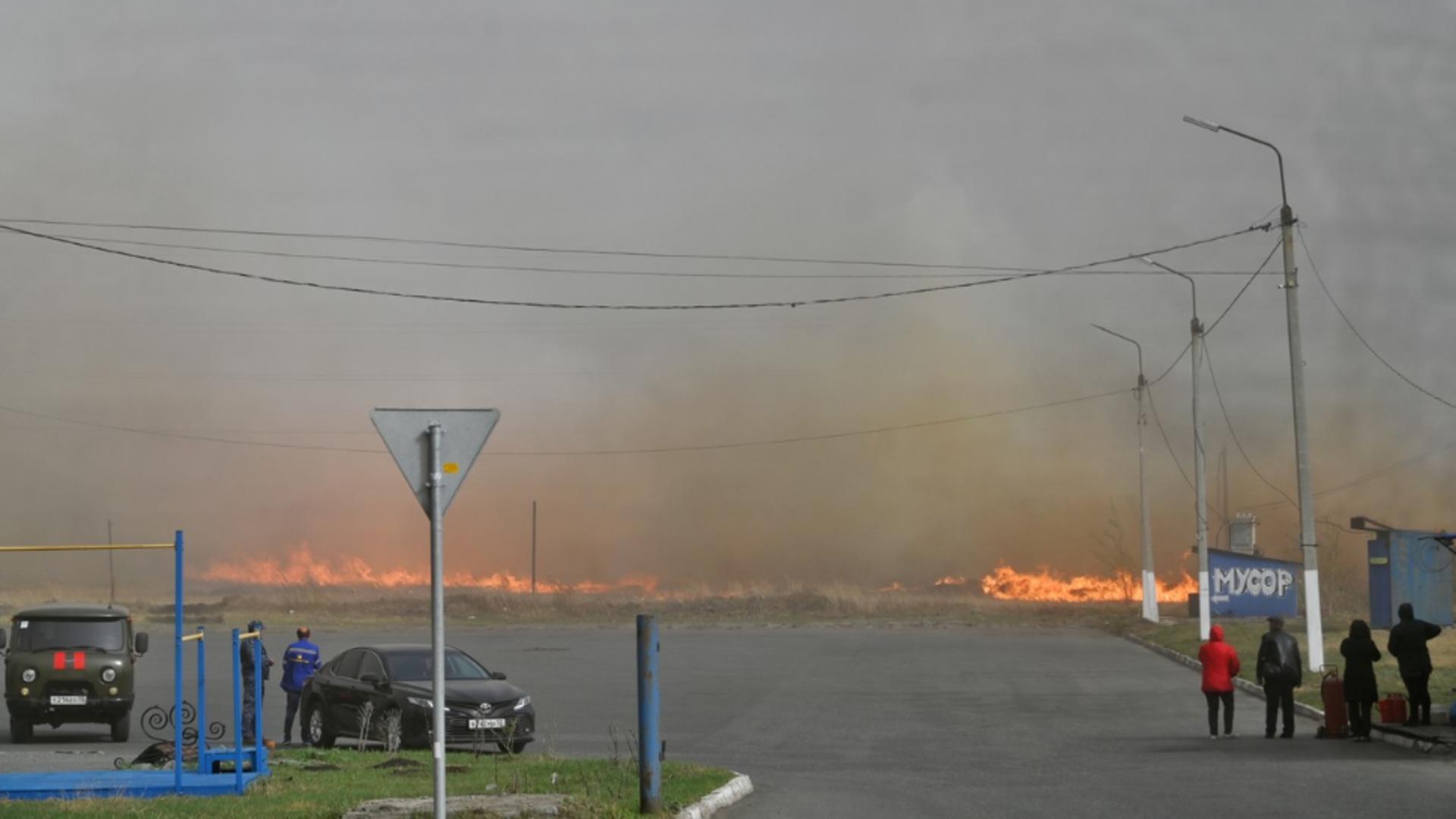 Incendii devastatoare în Siberia. Foto/Profimedia