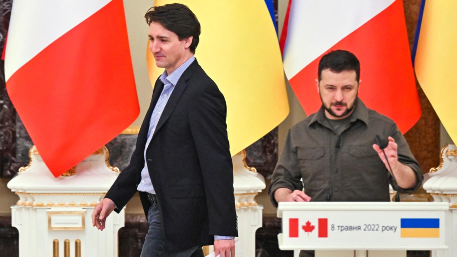 Trudeau, acuzații împotriva lui Putin, de la Kiev. Foto/Profimedia