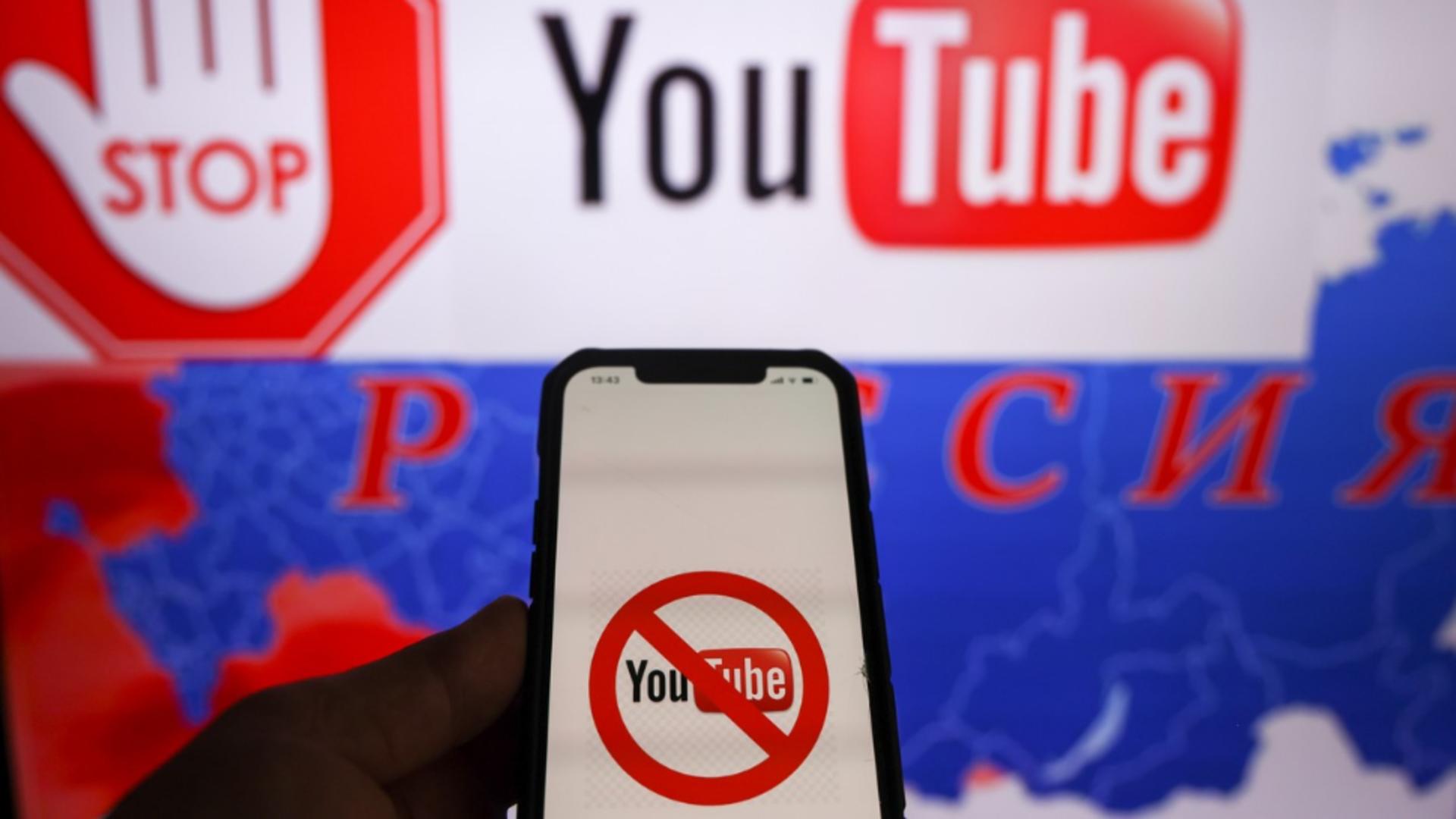 Youtube spune că încă nu părăsește Rusia. Foto/Profimedia