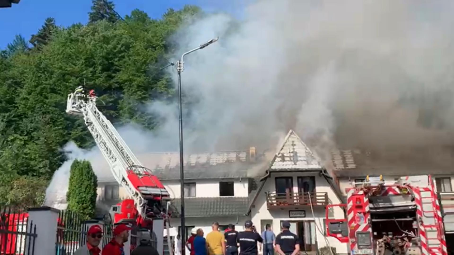 Incendiu în Neamț