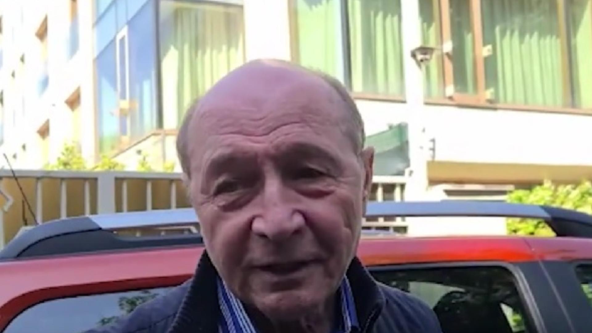 Fostul președinte Traian Băsescu