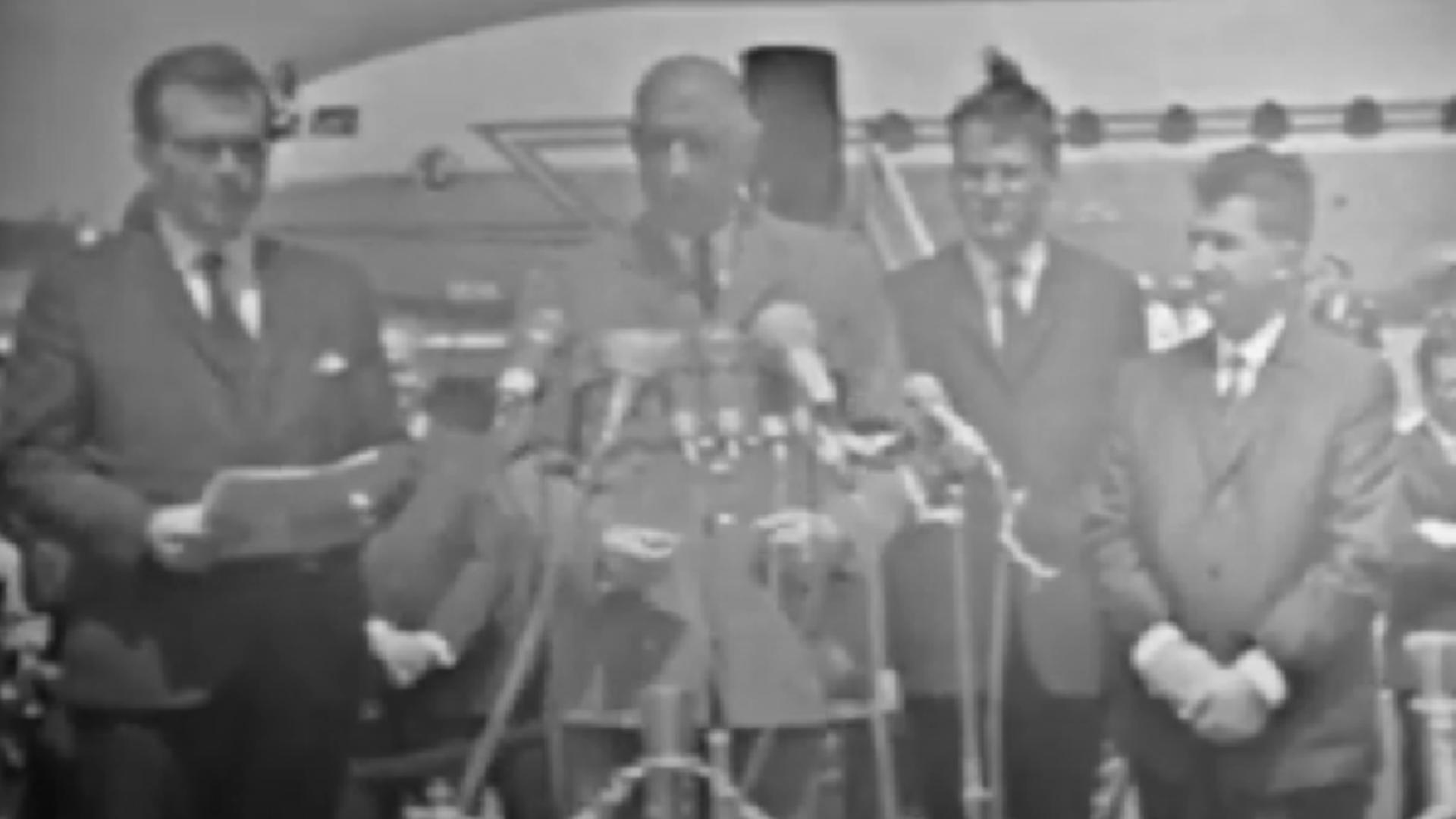 Charles de Gaulle, Bucuresti 14 mai 1968/ Captură video Youtube