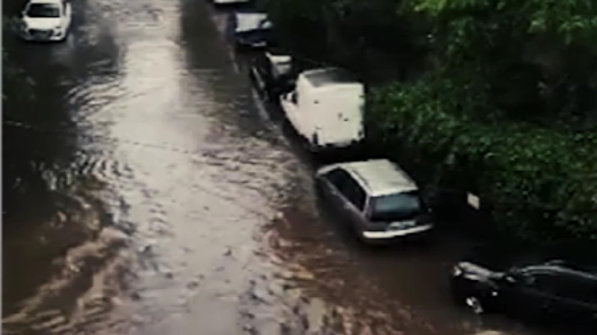Inundații străzi/ Captură video