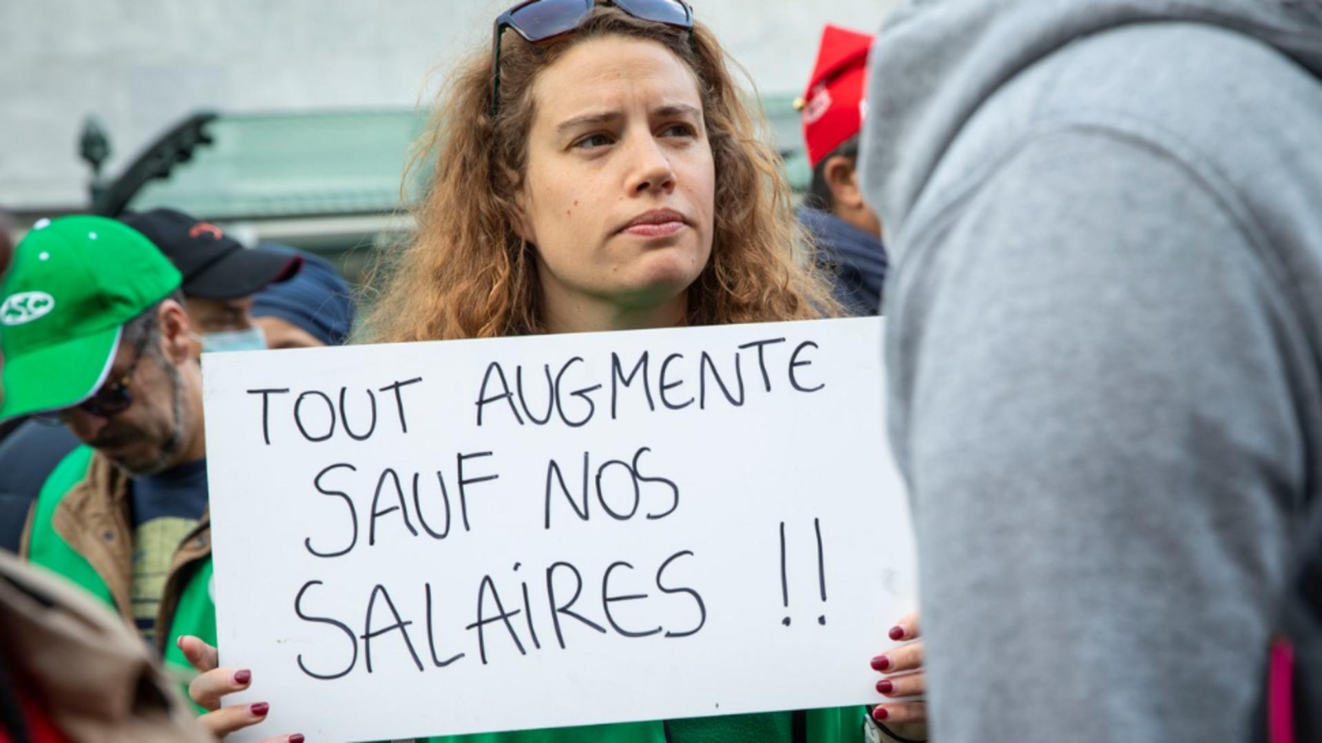 Viața este prea scumpă, acuză sindicaliștii. Foto/Profimedia