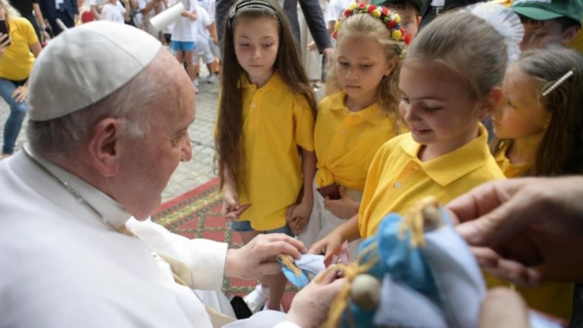 Papa Francisc se pregătește pentru o vizită în Ucraina, în plin război Foto: VaticanNews.va