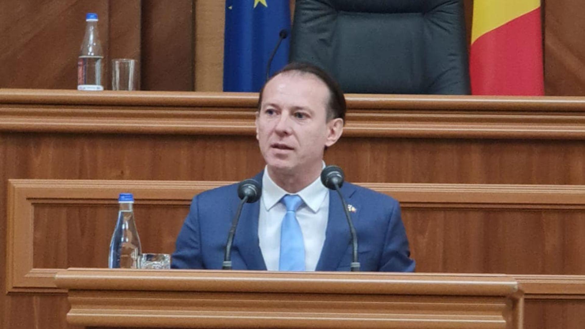 Florin Cîțu - președintele Senatului