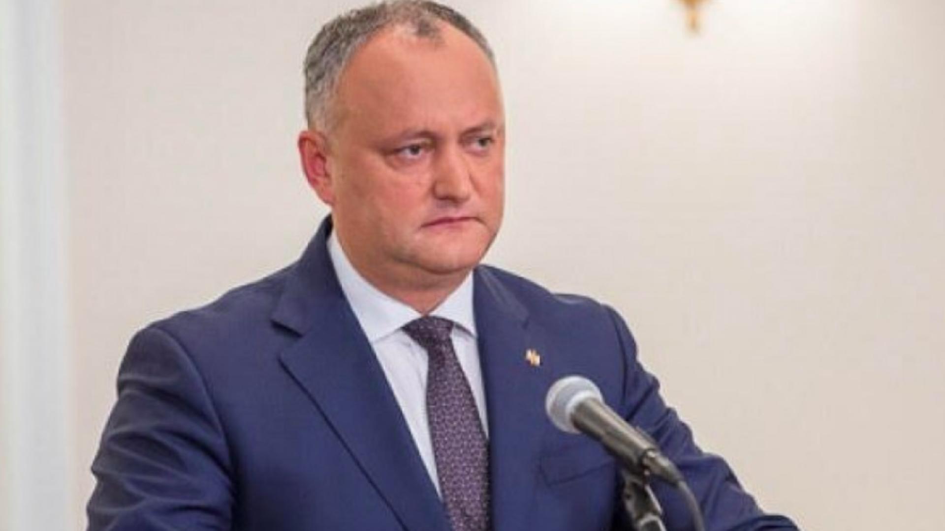 Igor Dodon, fost președinte moldovean, acuzat oficial în al doilea dosar: Prejudiciu Energocom - 12 milioane dolari