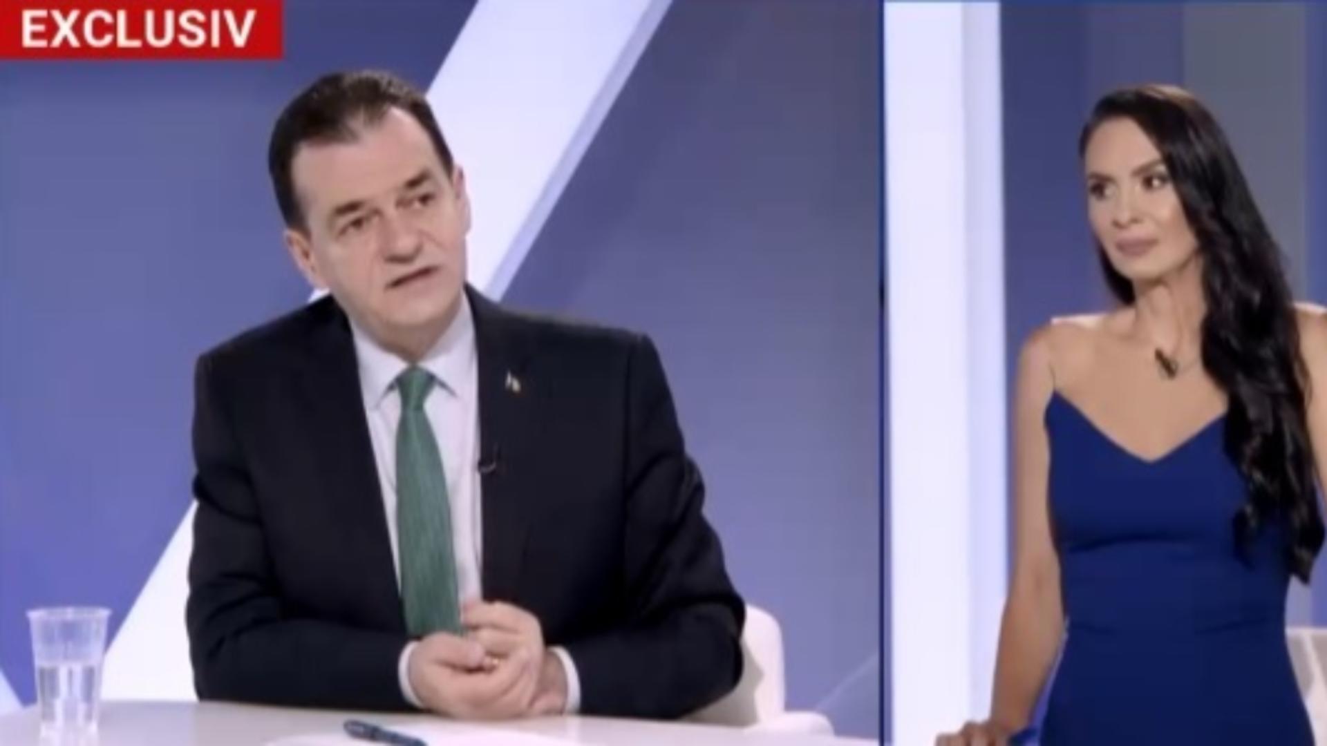 Ludovic Orban si Alexandra Păcuraru la "Legile Puterii"