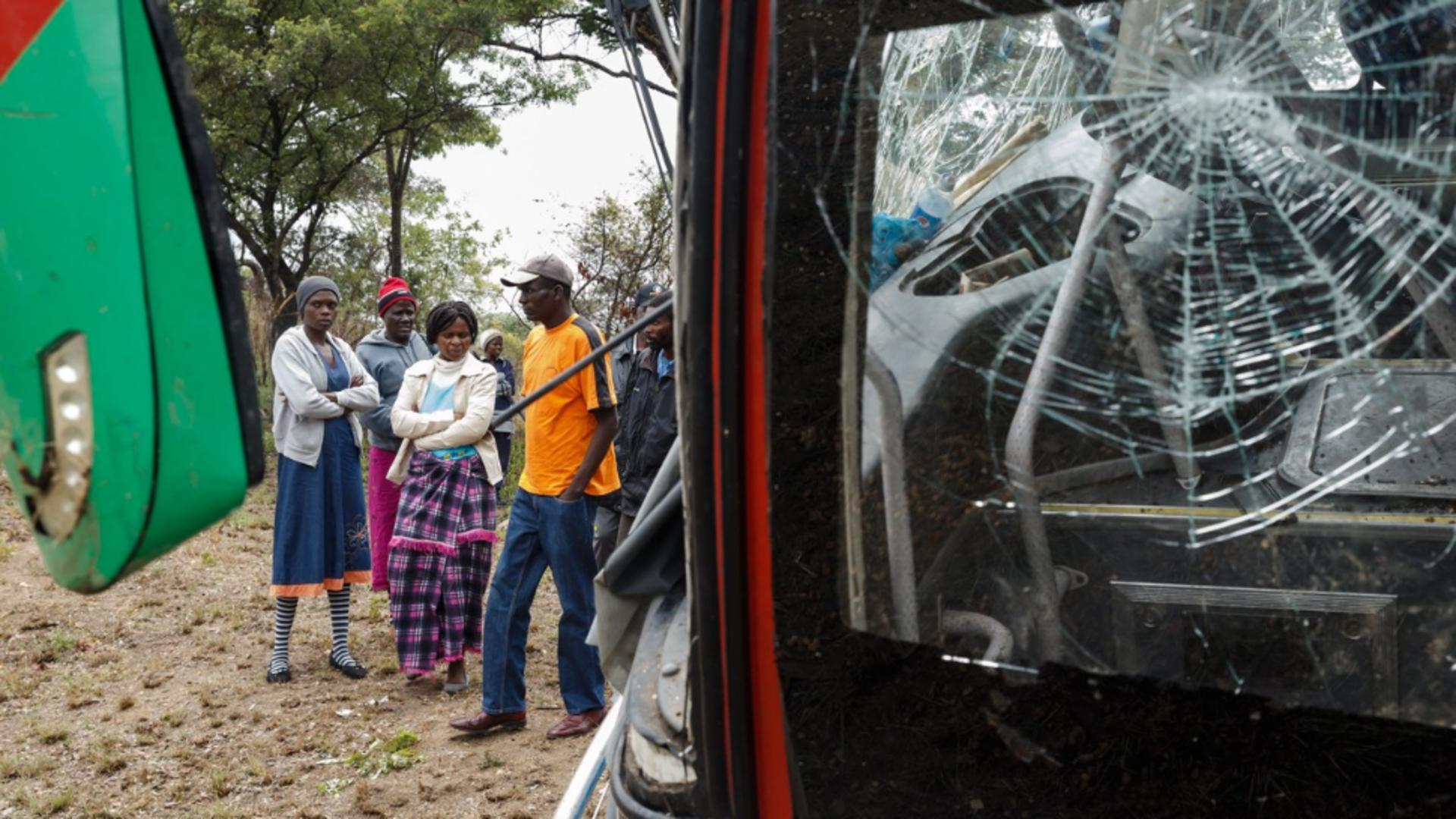 Accident înfiorător, lângă capitala Africii de Sud / Foto: Profi Media, arhivă