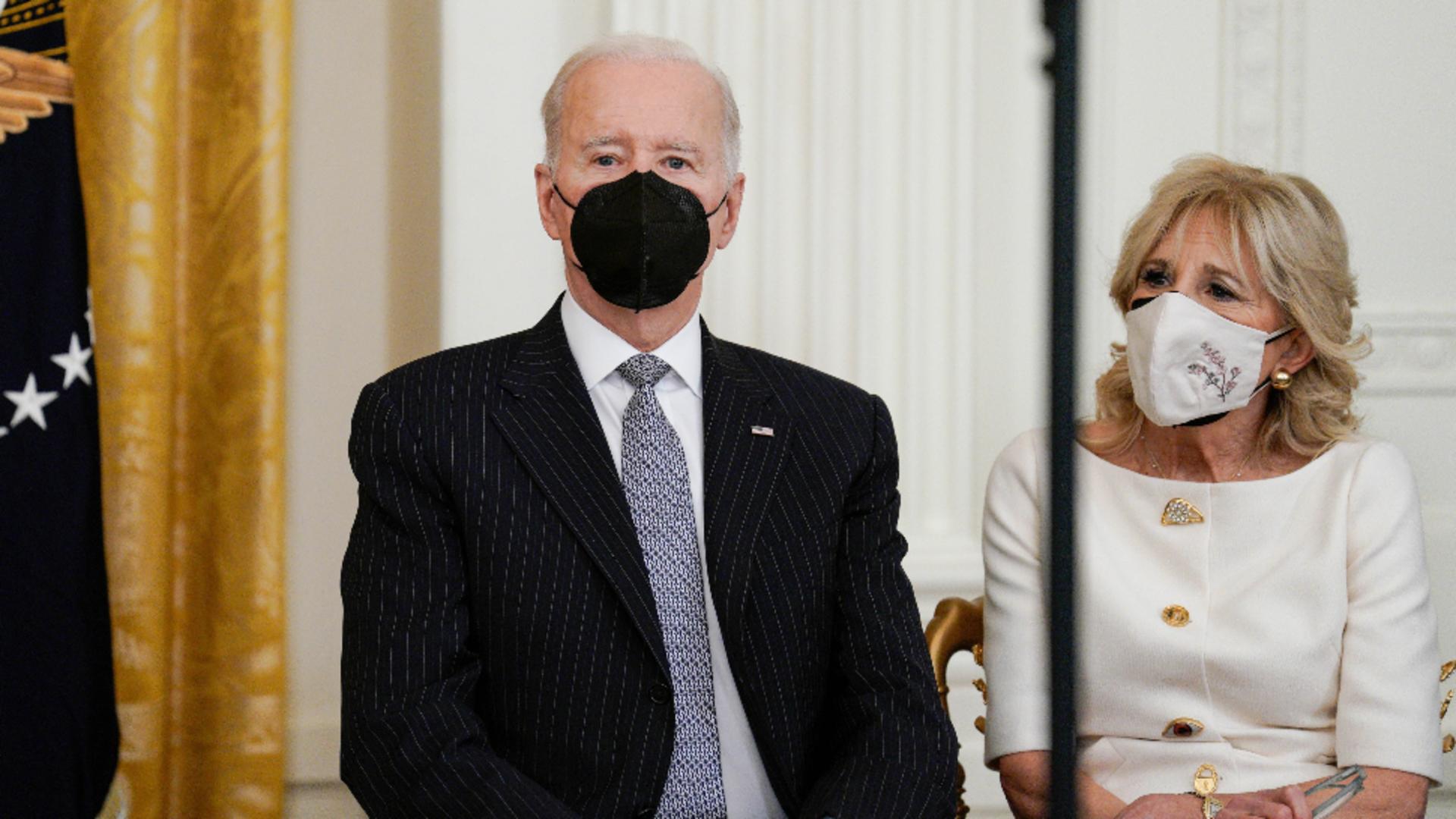 Joe Biden și sotia sa / Sursa foto: Profi Media