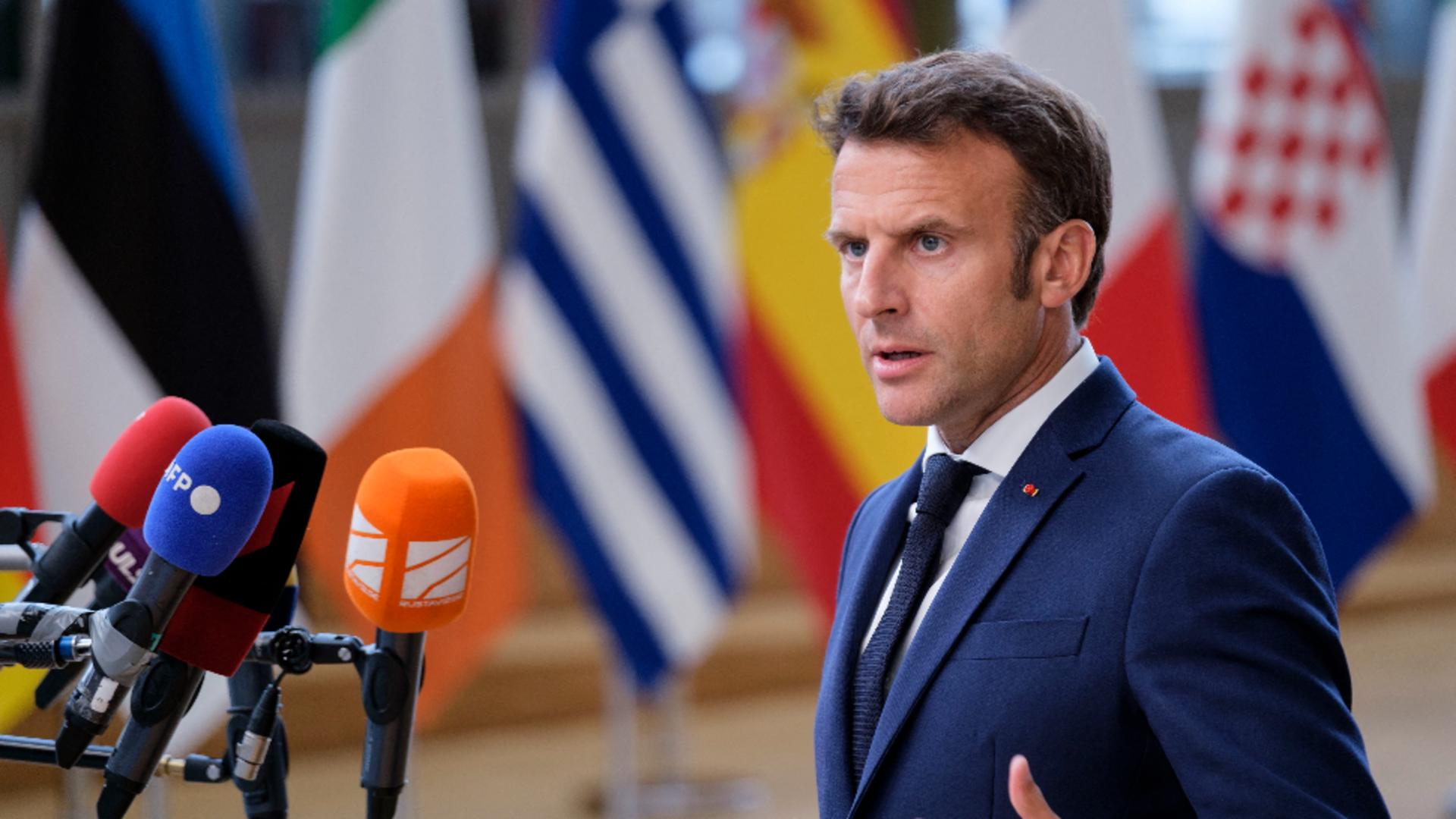 Preşedintele francez, Emmanuel Macron / Foto: Profi Media