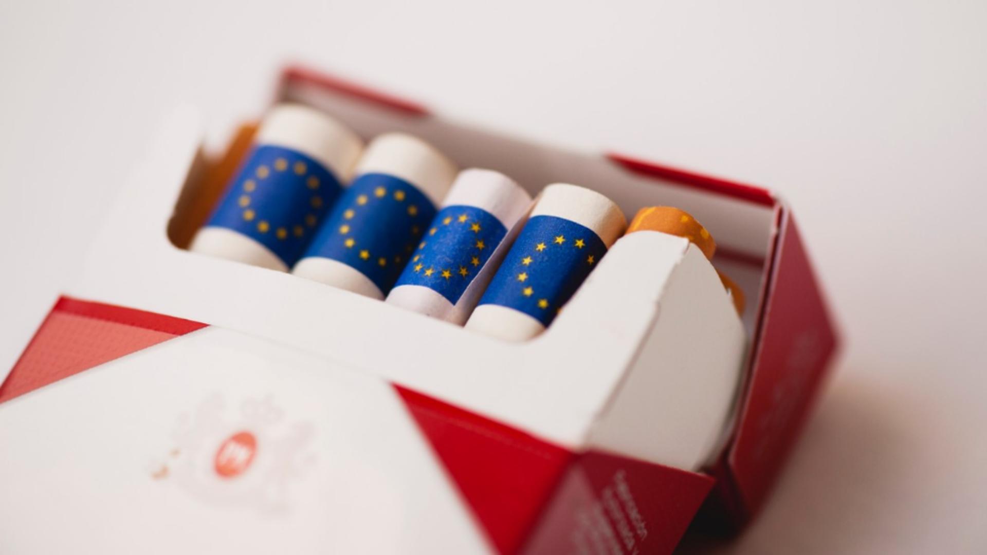 Accize europene la tutunul consumat în România. Foto/Profimedia