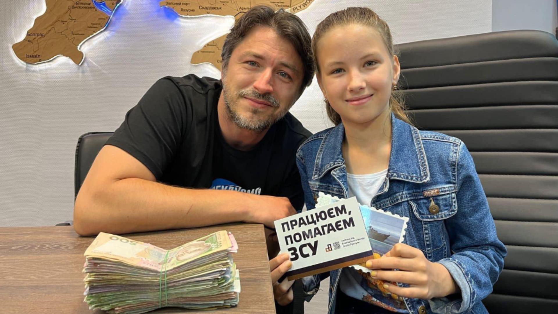 METODA INEDITĂ prin care o fetiță de 10 ani strânge bani pentru armata ucraineană. Serhiy Prytula: „Cu o astfel de generație viitoare, suntem invincibili!”