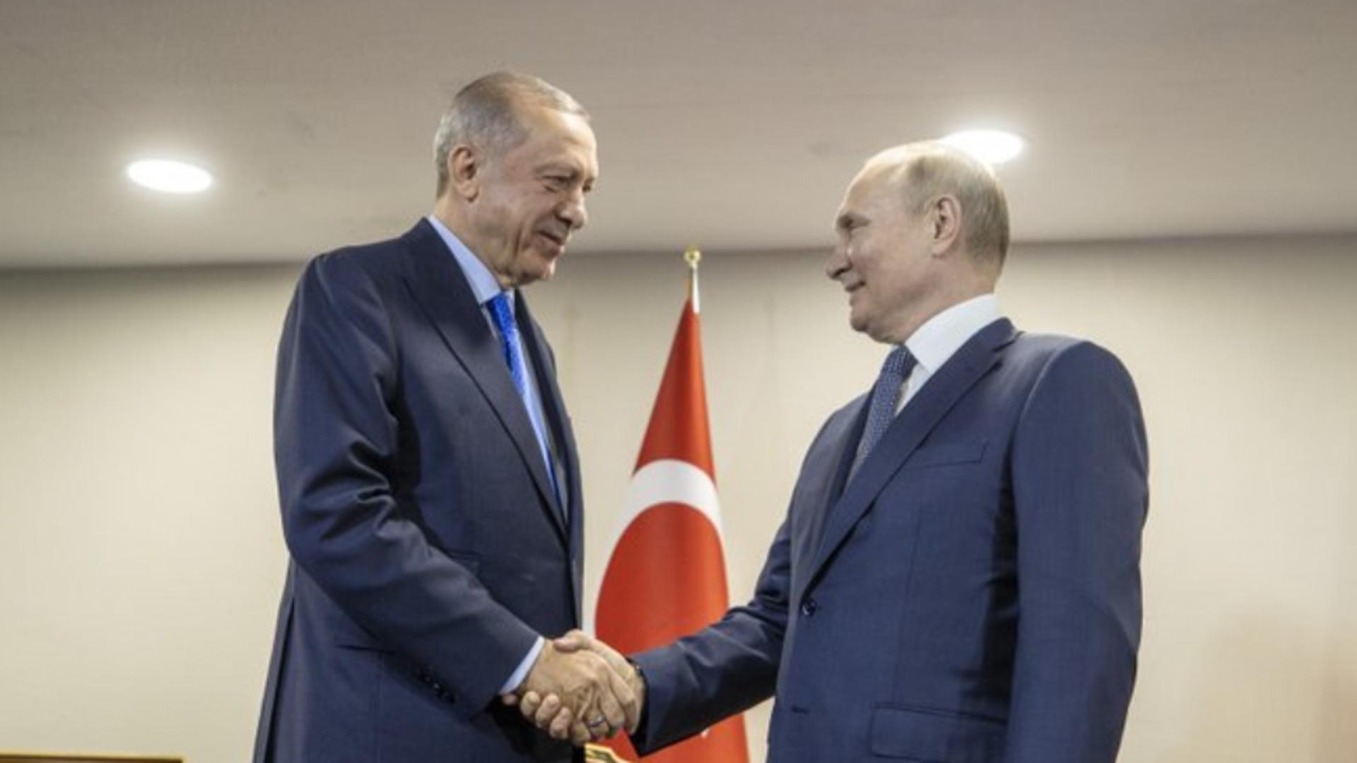 Erdogan și Putin, la Teheran, 19 iulie 2022