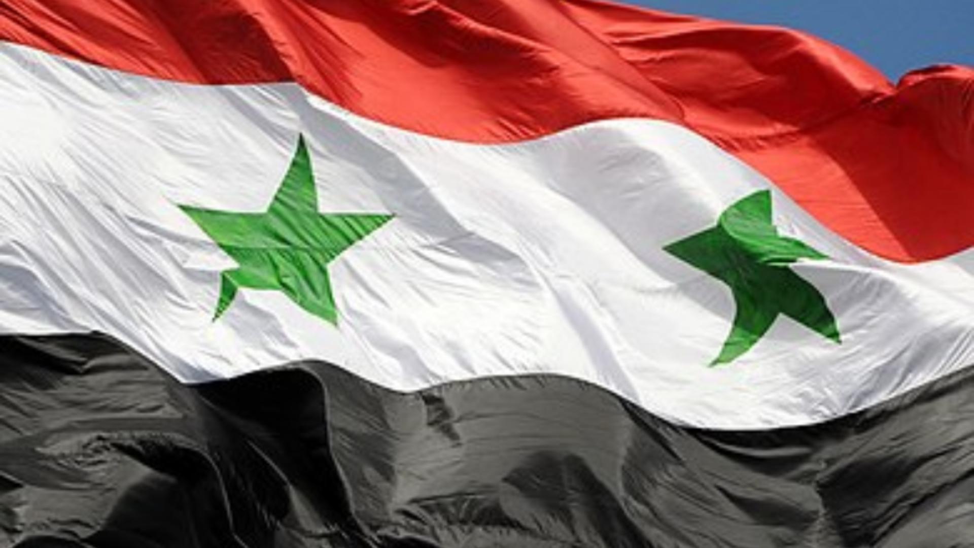 Captură foto steag Siria
