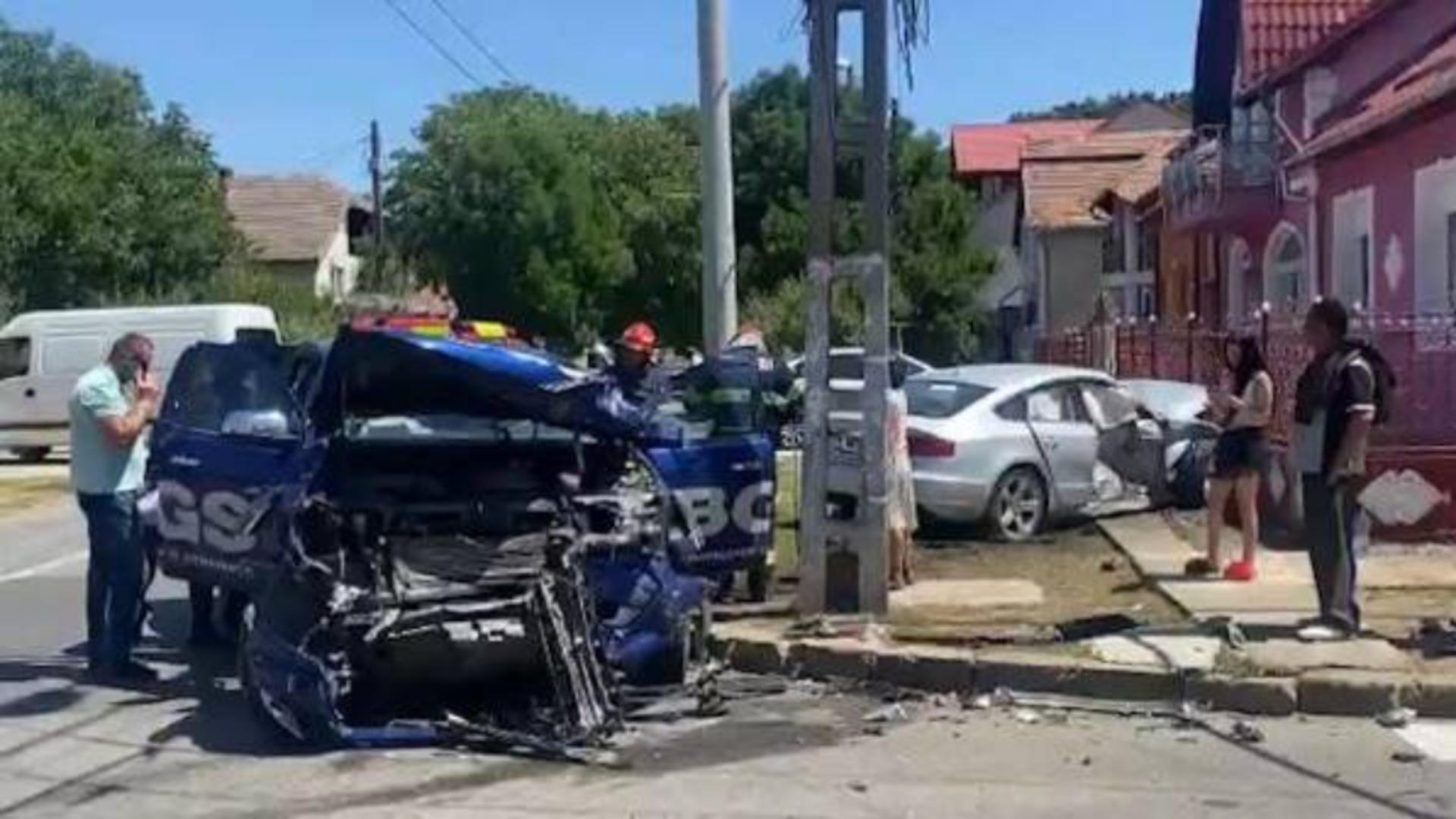 Accident cumplit în Timișoara