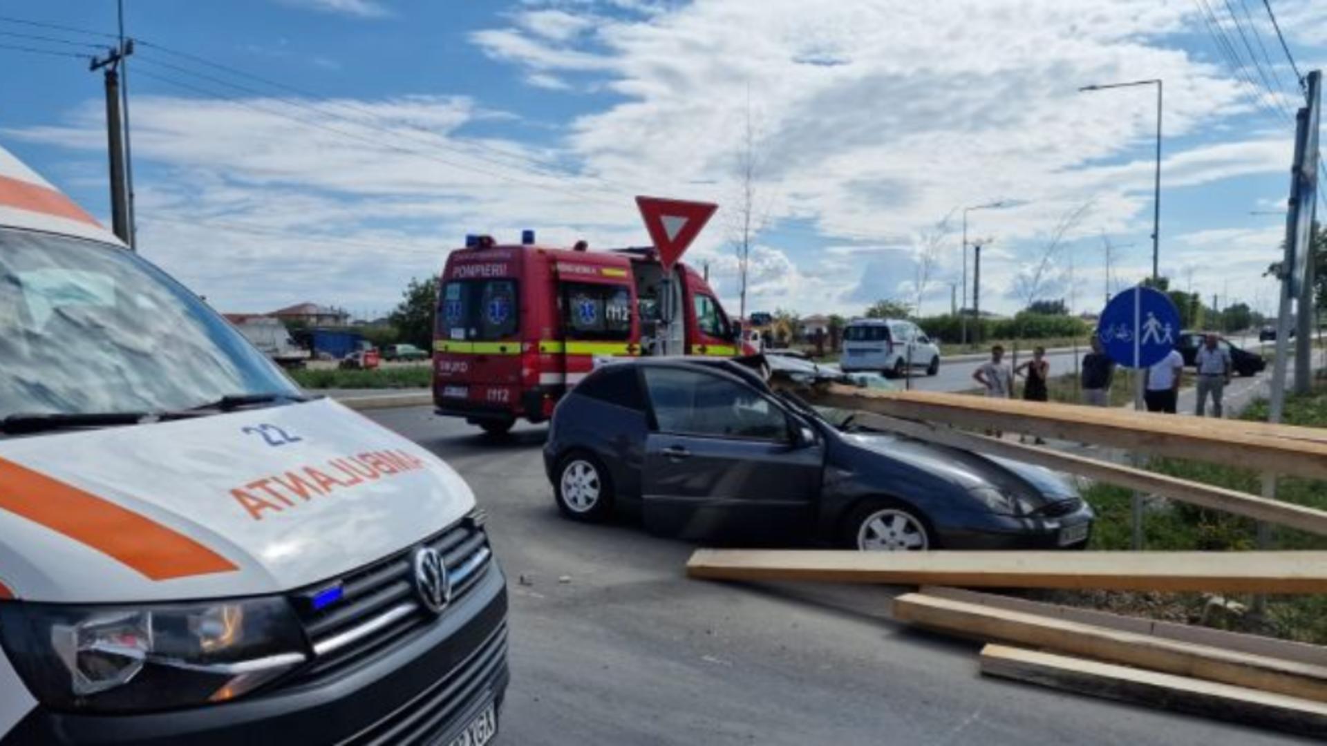 Accident grav lângă Timișoara