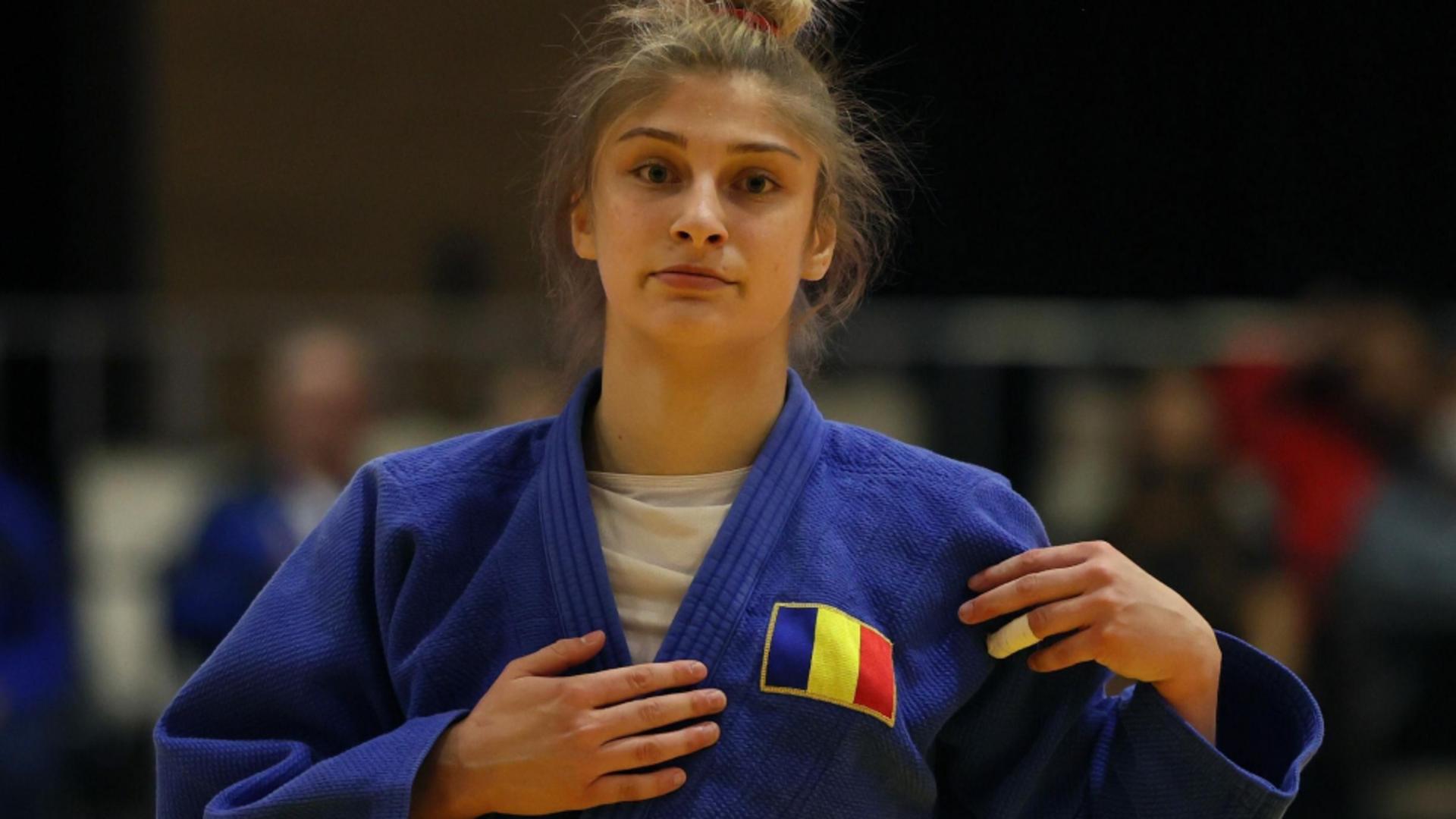 Judoka Florentina Ivănescu. Foto/FB