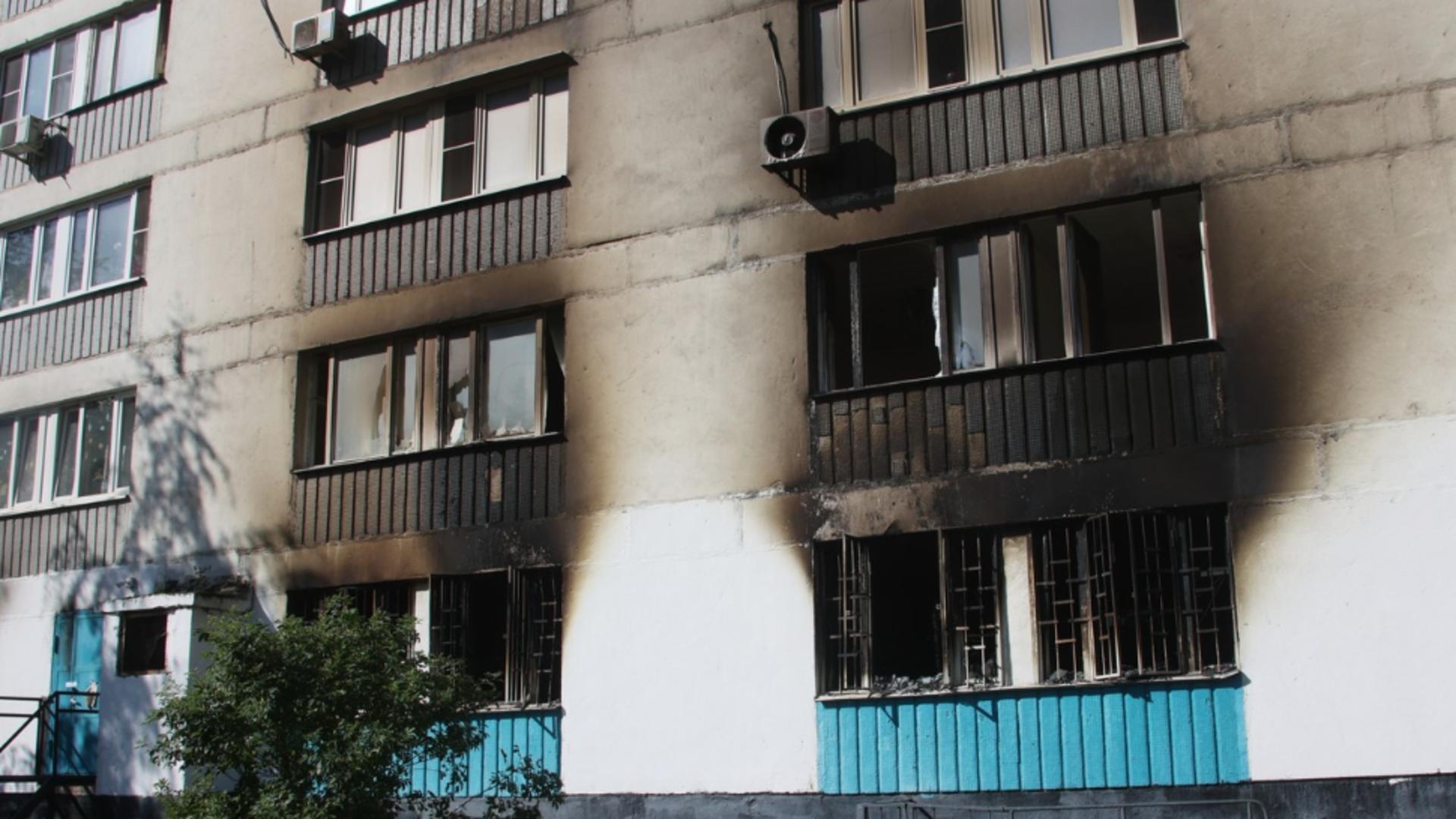 Incendiu hotel Moscova / Profimedia