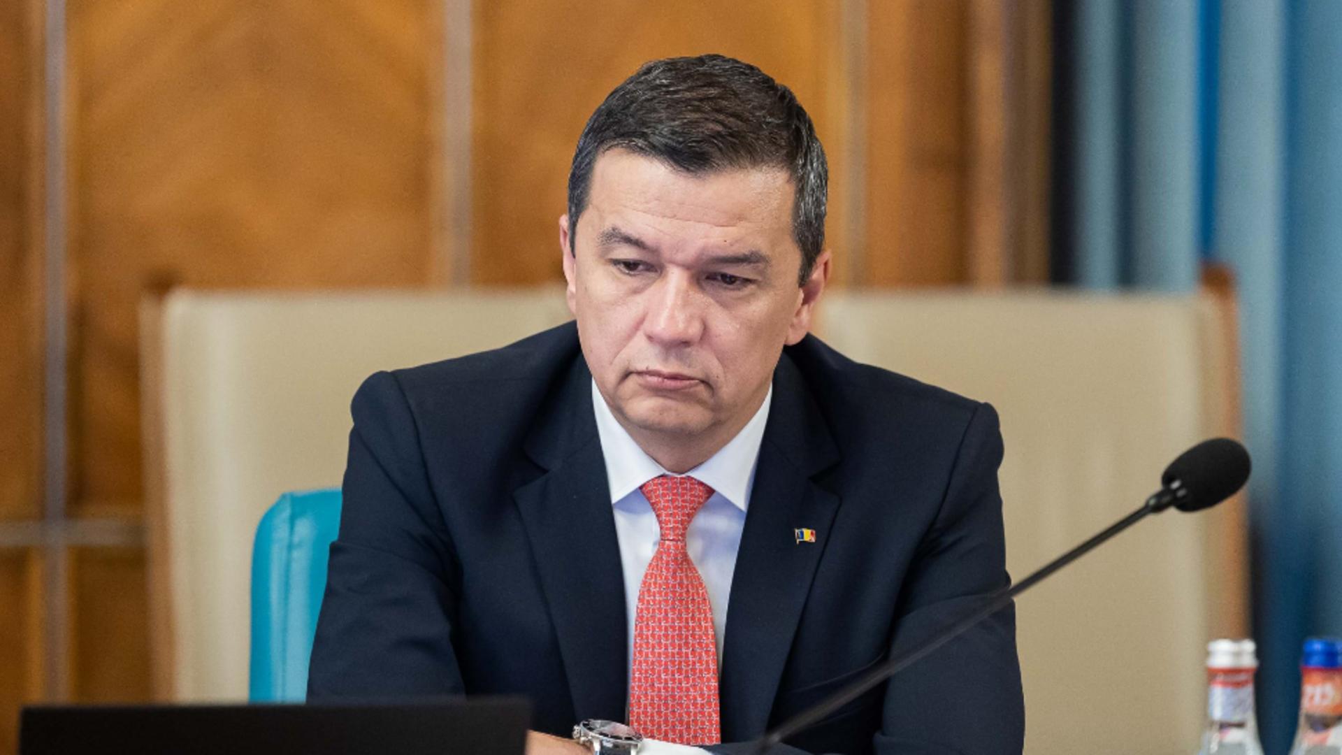 Sorin Grindeanu - Ministrul Transporturilor