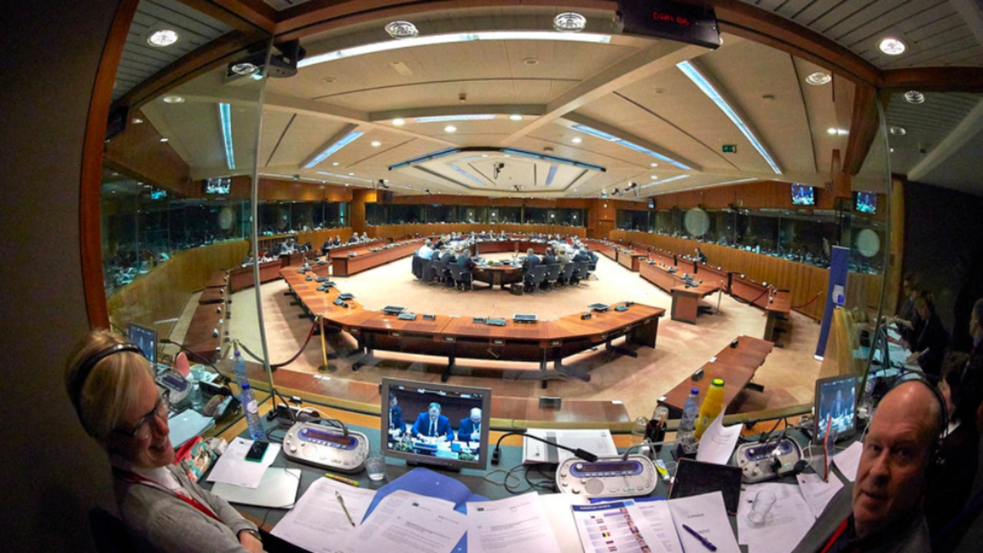 Sala de conferinta Bruxelles (EU Observer)