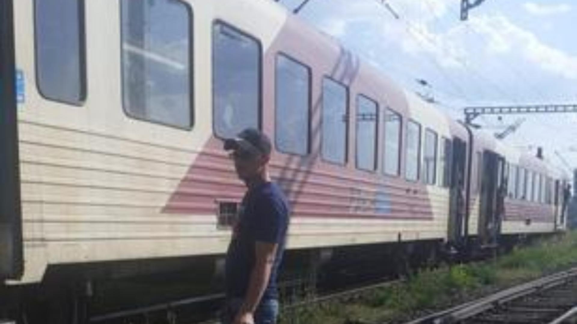 Tren DERAIAT, în Iași 