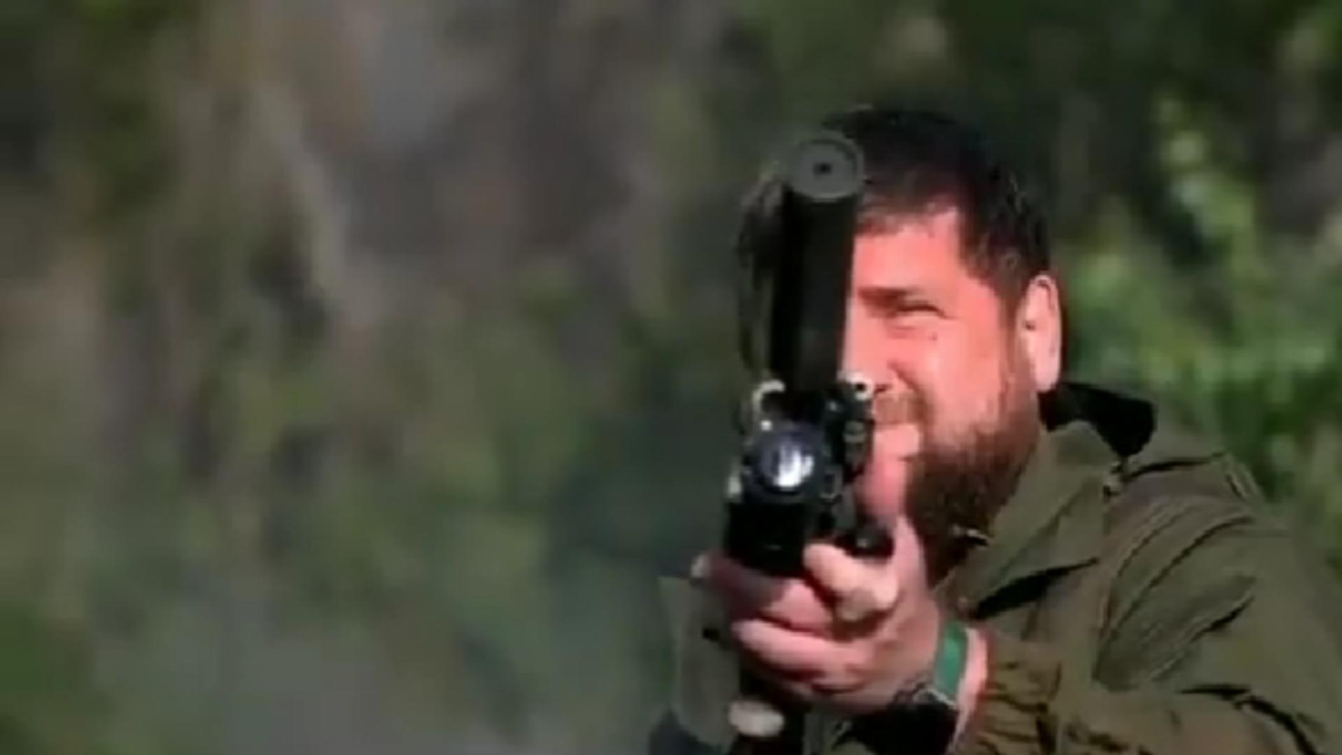 Liderul cecen Ramzan Kadîrov 