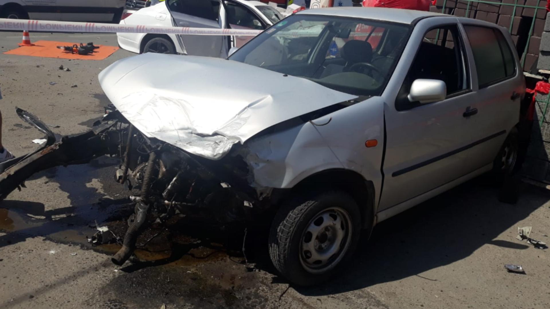 Accident mortal în Bistrița-Năsăud - Un șofer beat a izbit violent o mașină pe contrasens: 4 victime
