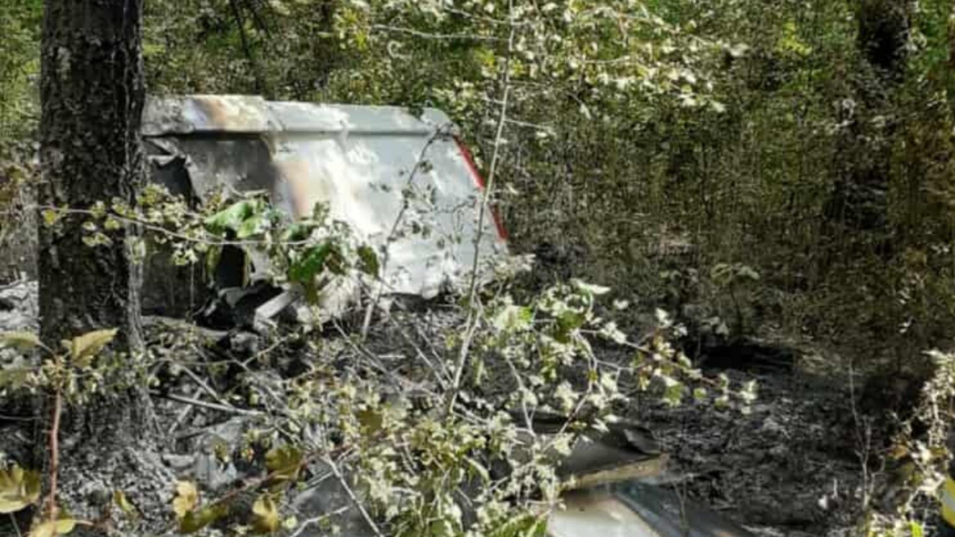 Avion prăbușit în Giurgiu. Cine sunt victimele de la Lețca Nouă - Pilotul și copilotul, găsiți carbonizați de salvatori