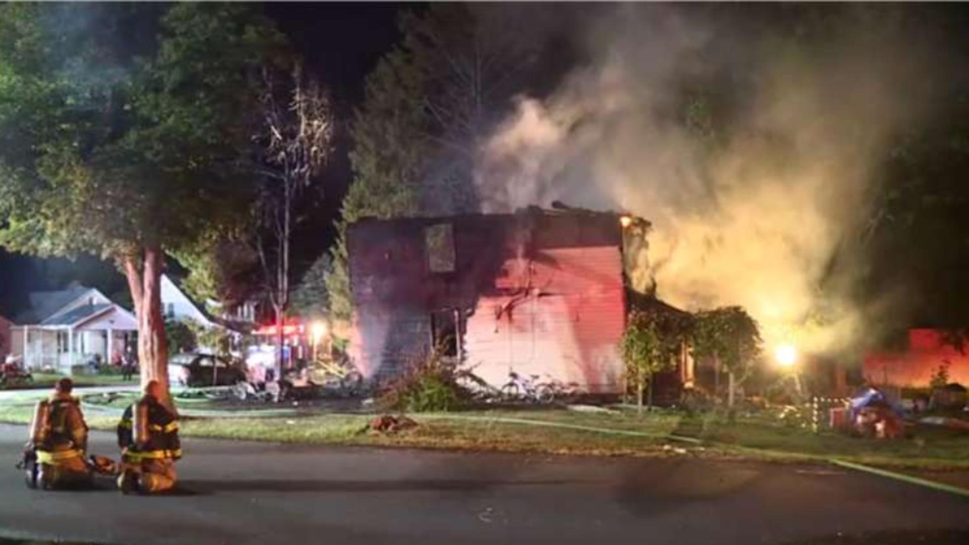 Incendiu de amploare într-o casă din SUA