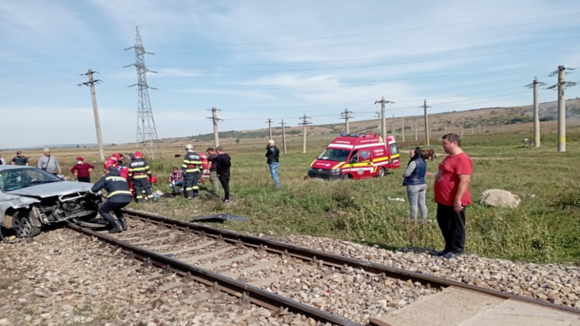 Accident tren Vaslui