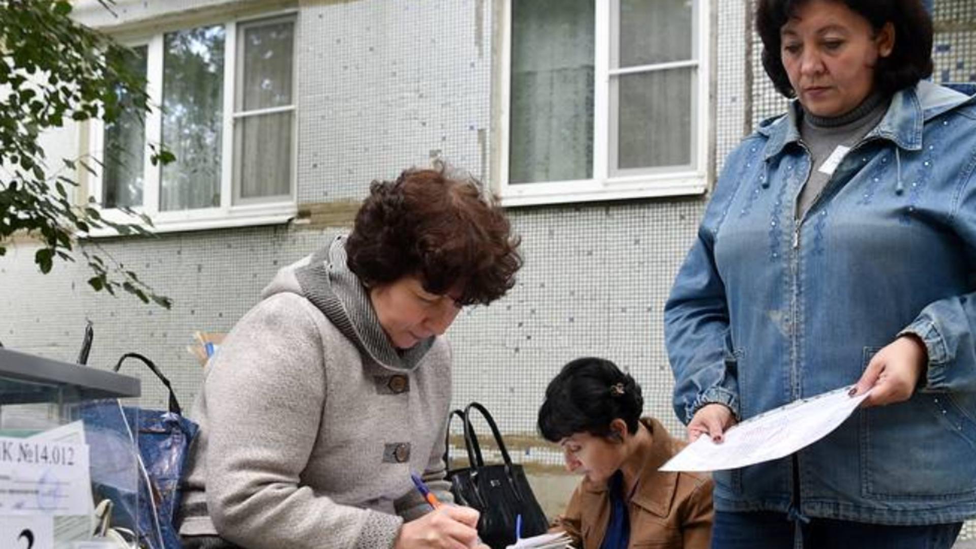Război Ucraina. Referendumurile „false” din Donețk, Lugansk și Zaporojie pentru alipirea la Rusia Foto: TASS