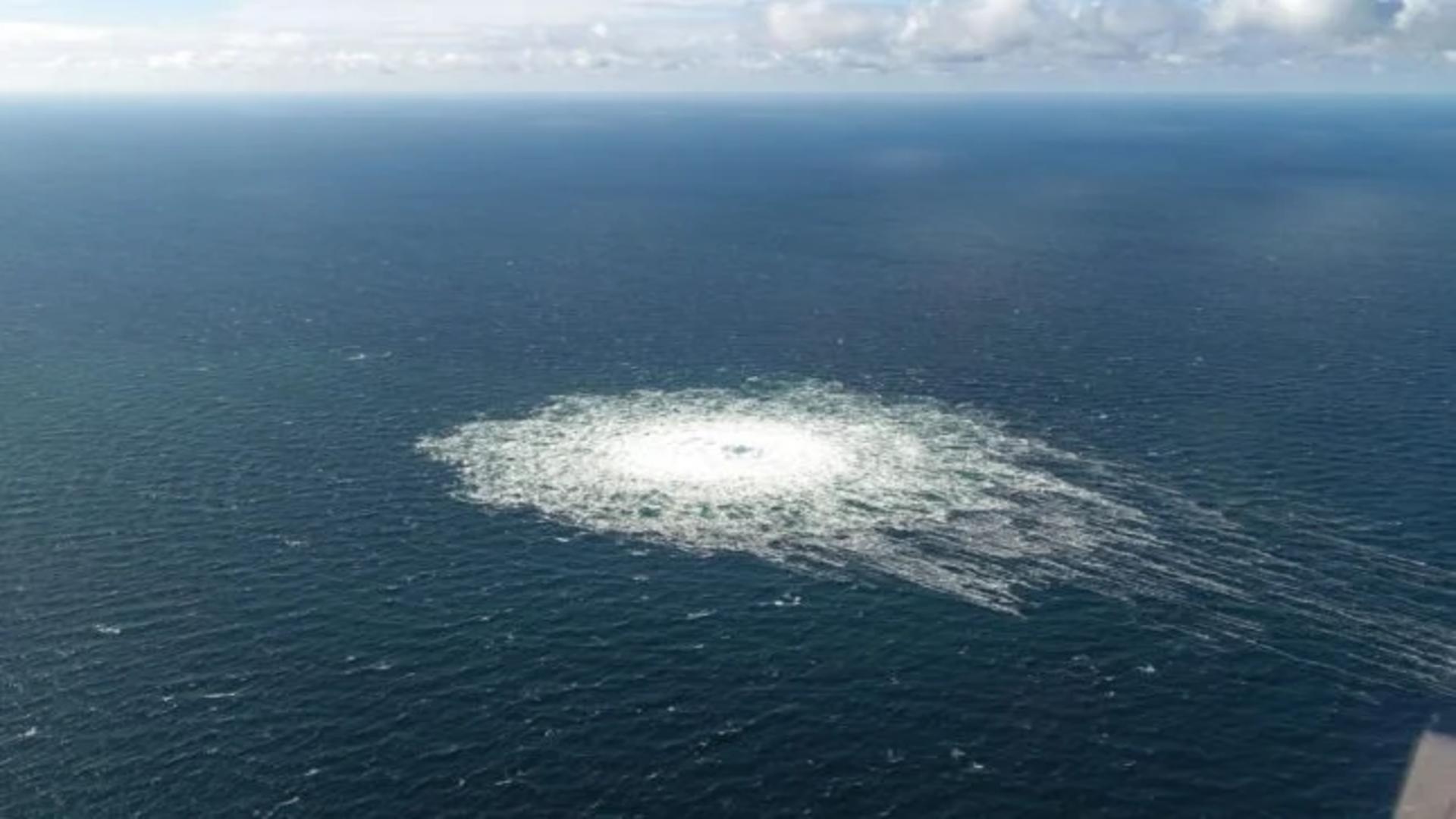 EXPLOZII puternice subacvatice în Marea Baltică! Centrul seismic suedez, avertisment după scurgerea de gaze din zona Nord Stream