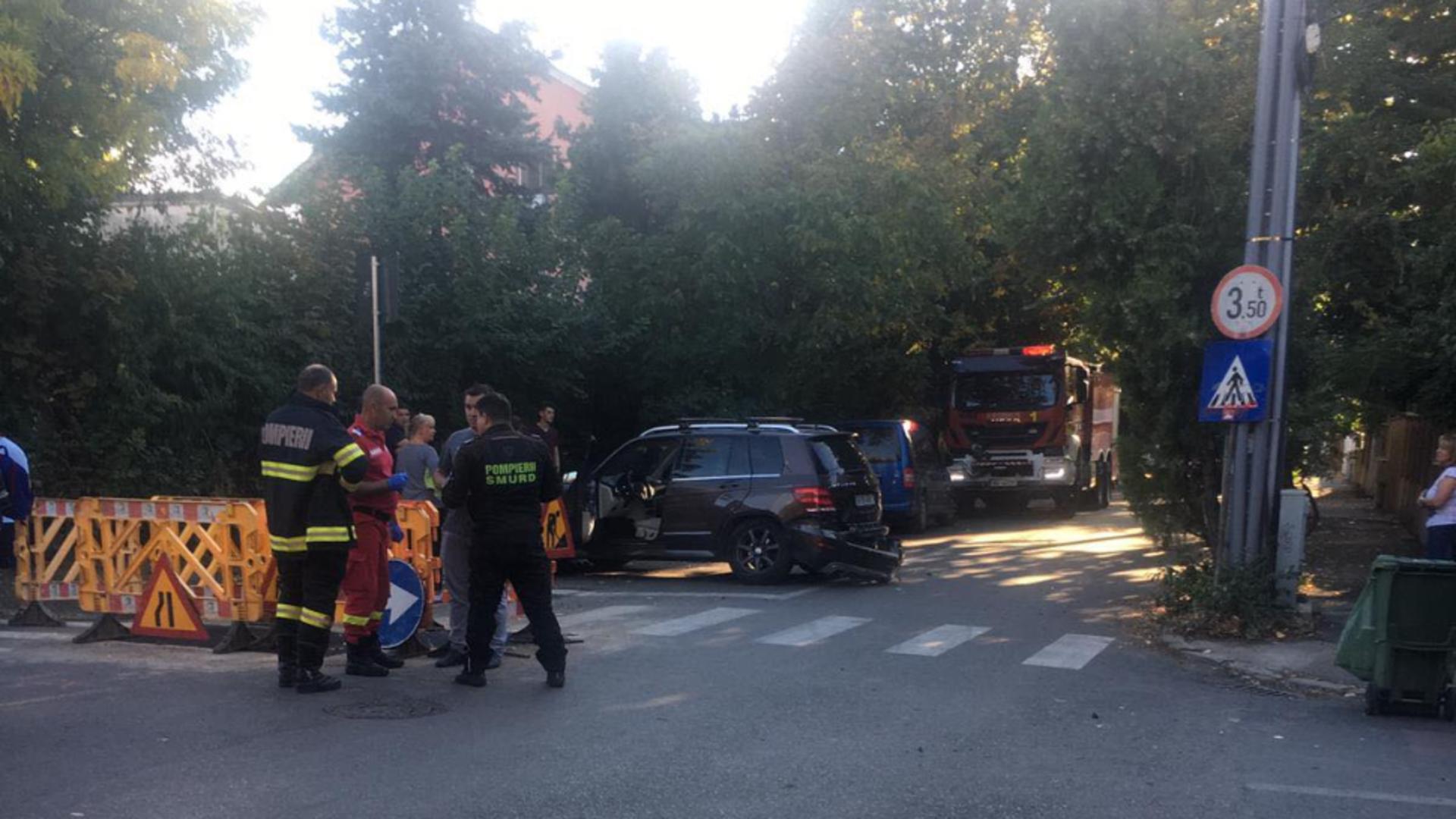 Accident grav în Bucureștii Noi