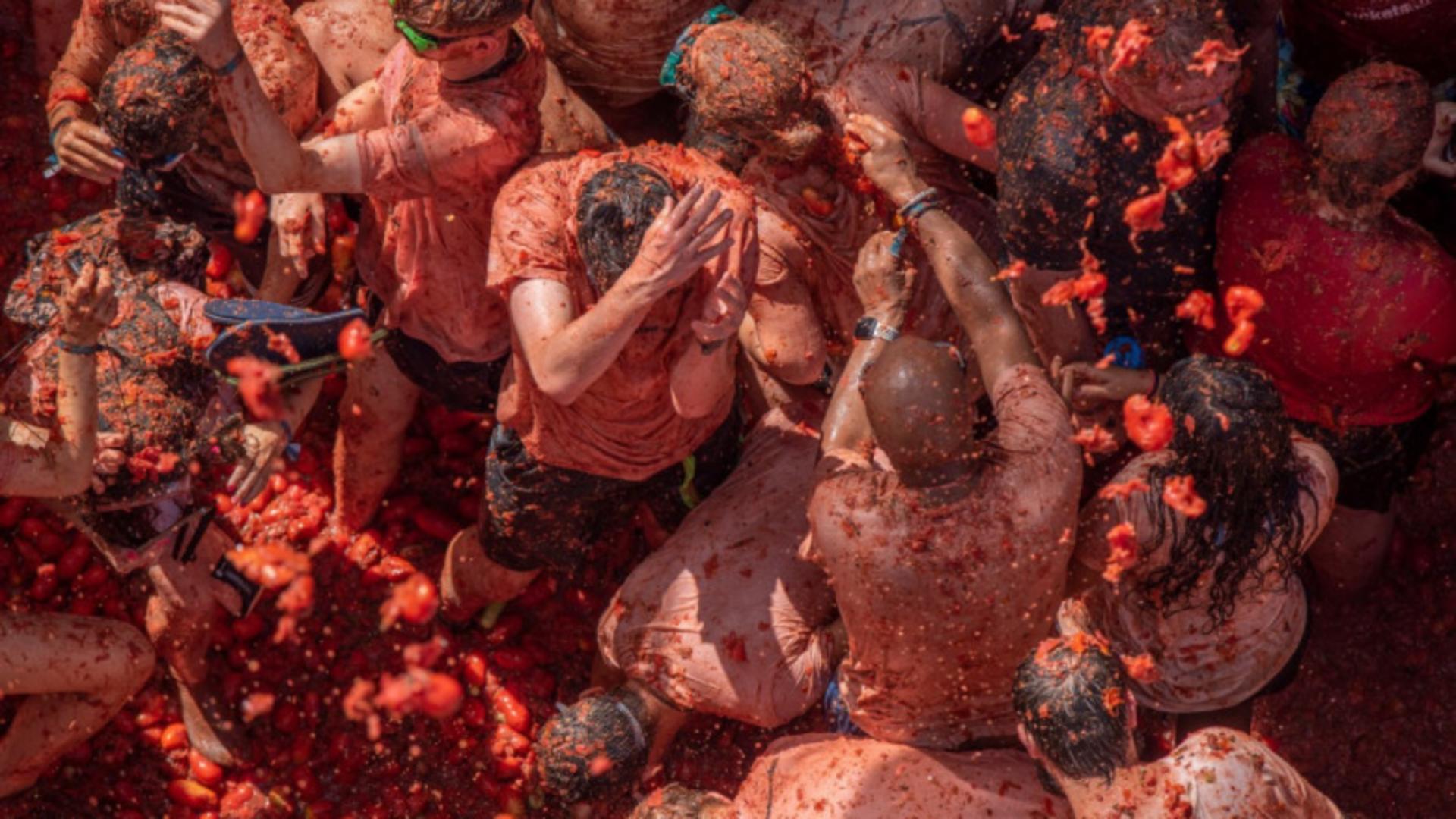 Festivalul Tomatina din Spania / Sursa foto: Profi Media