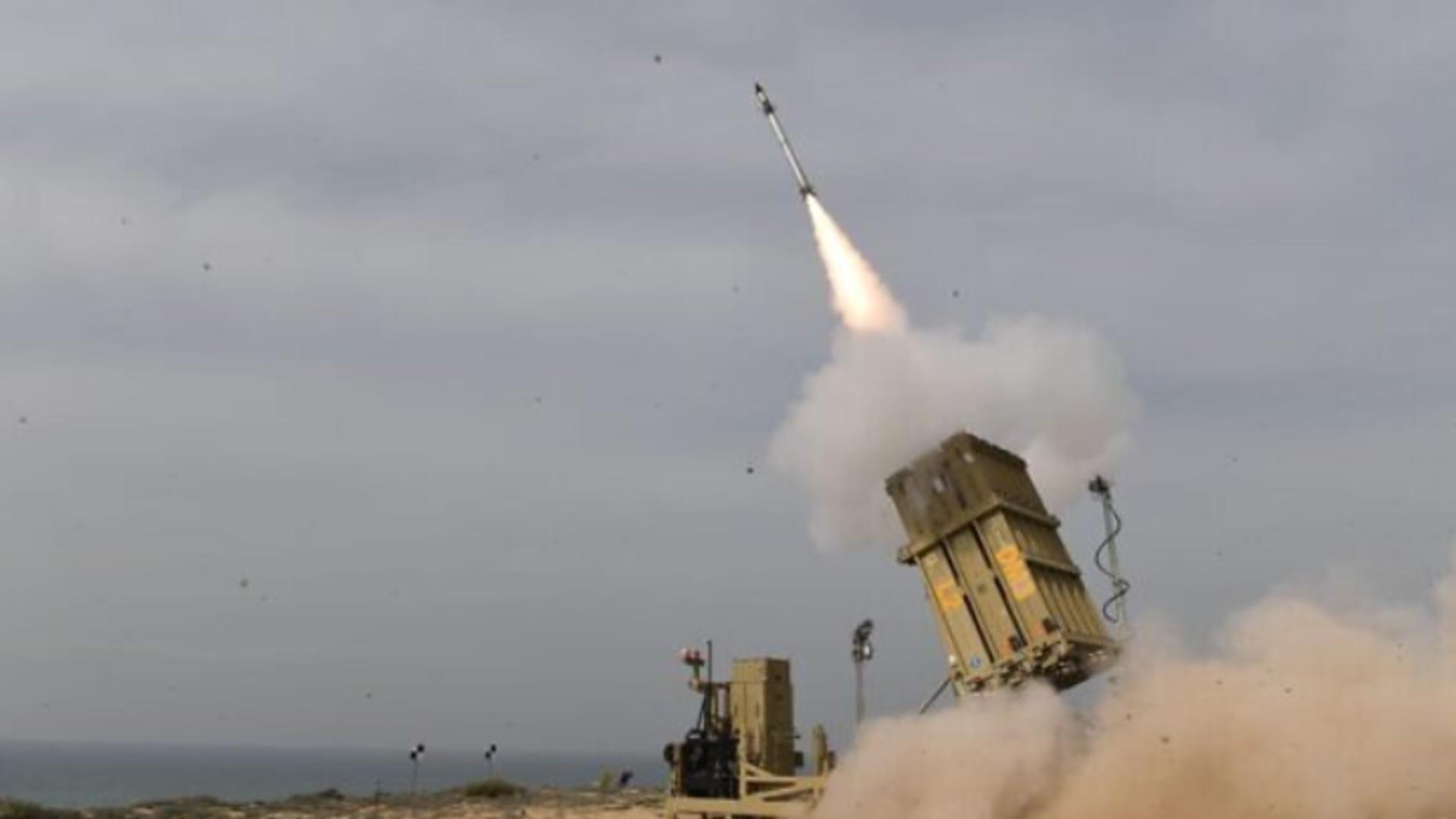 Sistem defensiv de rachete Iron Dome/ Captură foto Ministerul Apărării Israel
